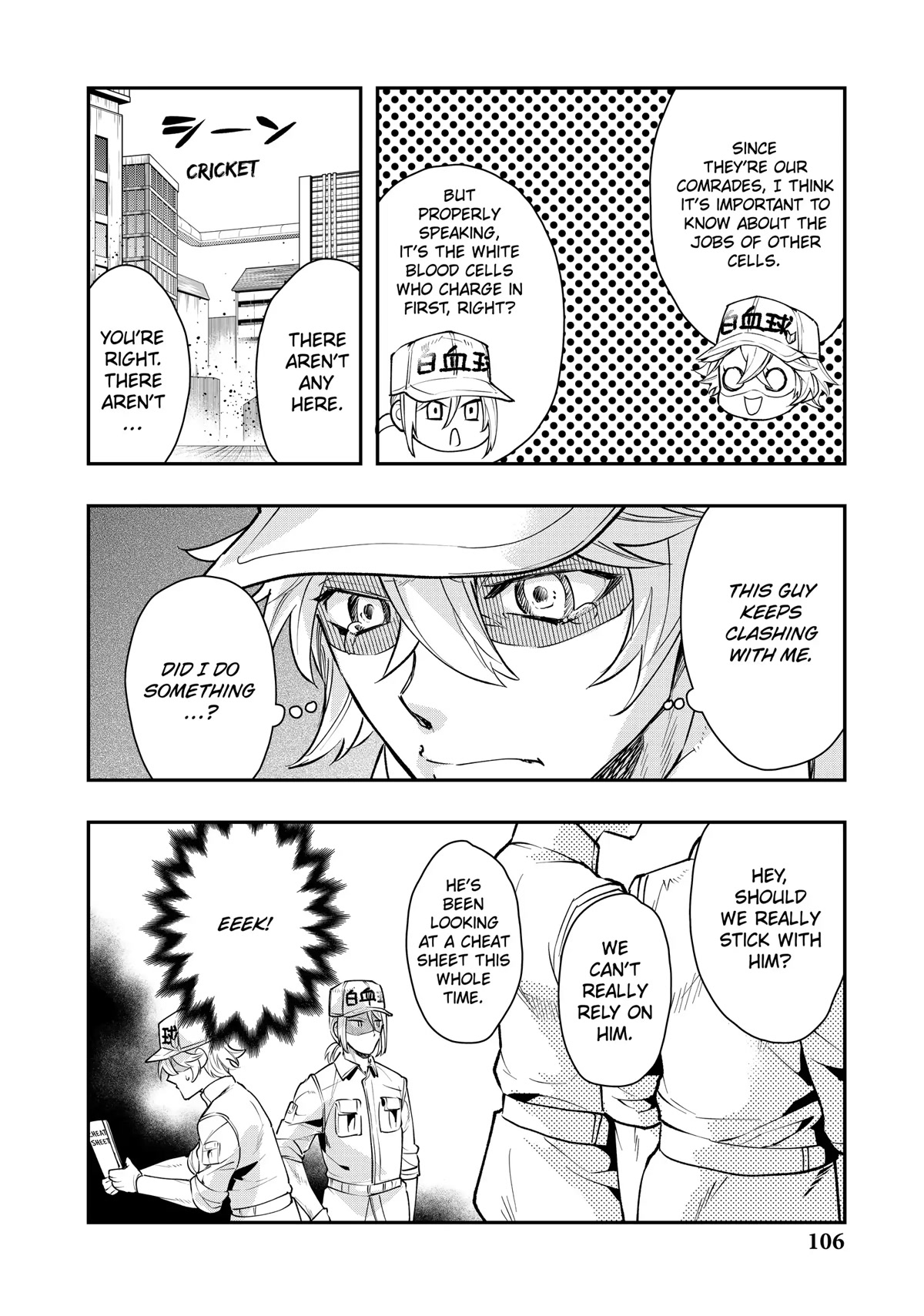 Hataraku Saibou WHITE Chapter 17 page 10 - Chapter 17