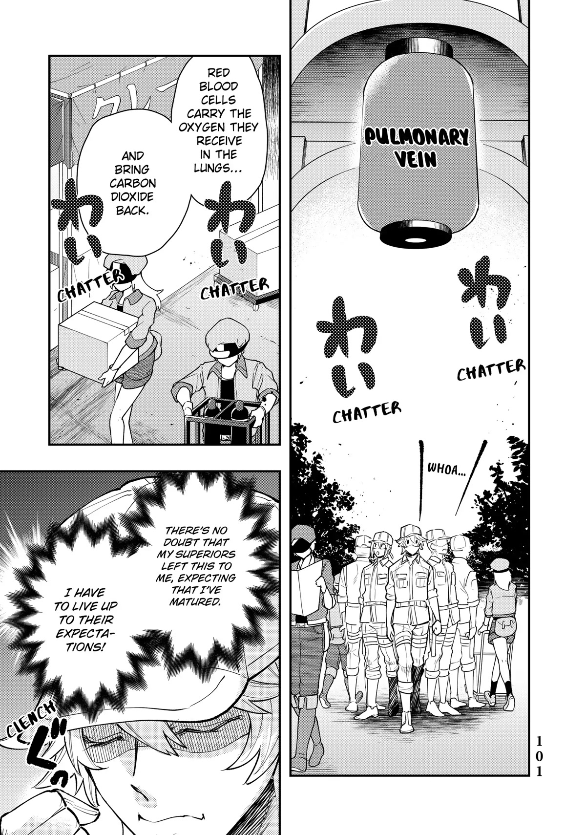 Hataraku Saibou WHITE Chapter 17 page 5 - Chapter 17