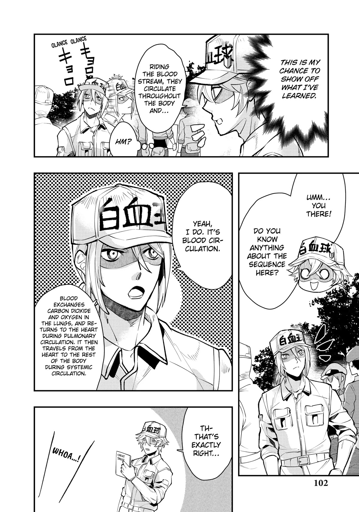 Hataraku Saibou WHITE Chapter 17 page 6 - Chapter 17