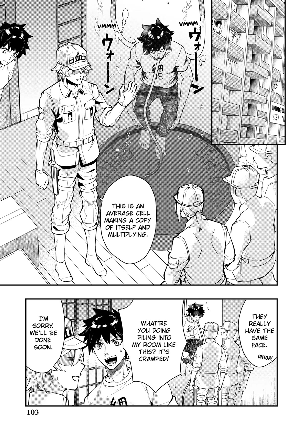 Hataraku Saibou WHITE Chapter 17 page 7 - Chapter 17