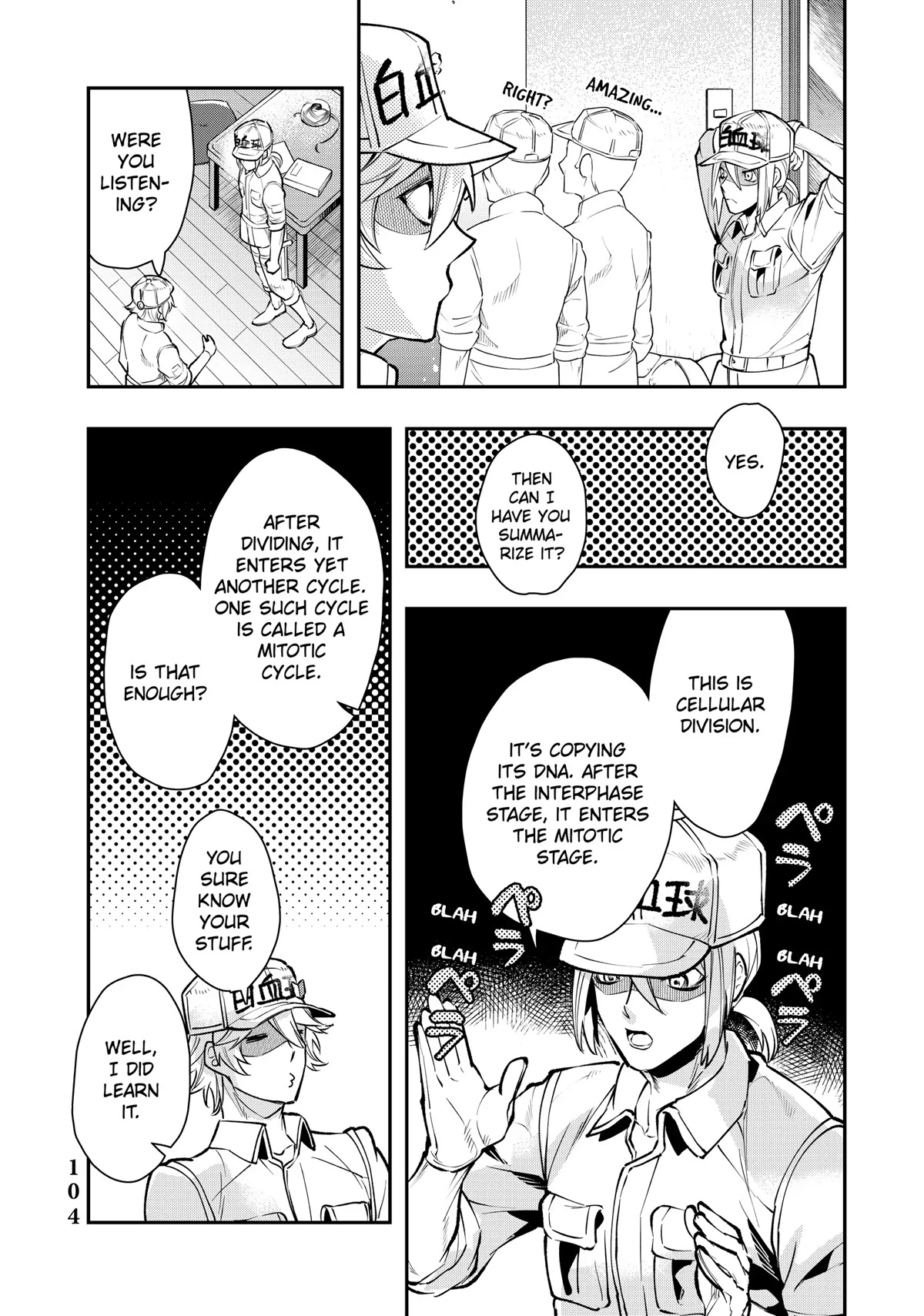 Hataraku Saibou WHITE Chapter 17 page 8 - Chapter 17
