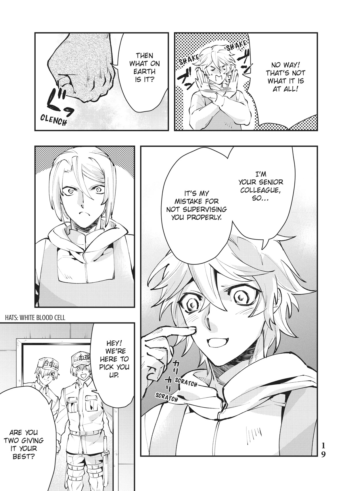 Hataraku Saibou WHITE Chapter 18 page 20 - Chapter 18