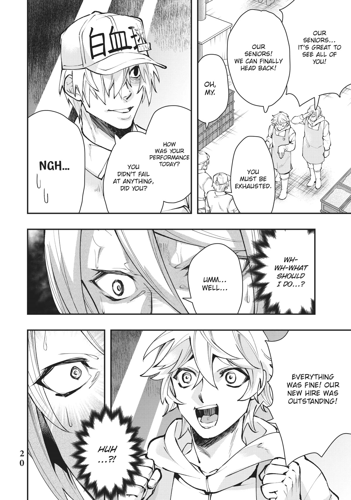 Hataraku Saibou WHITE Chapter 18 page 21 - Chapter 18