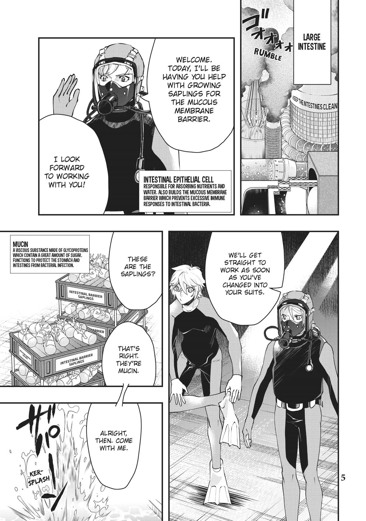 Hataraku Saibou WHITE Chapter 18 page 6 - Chapter 18