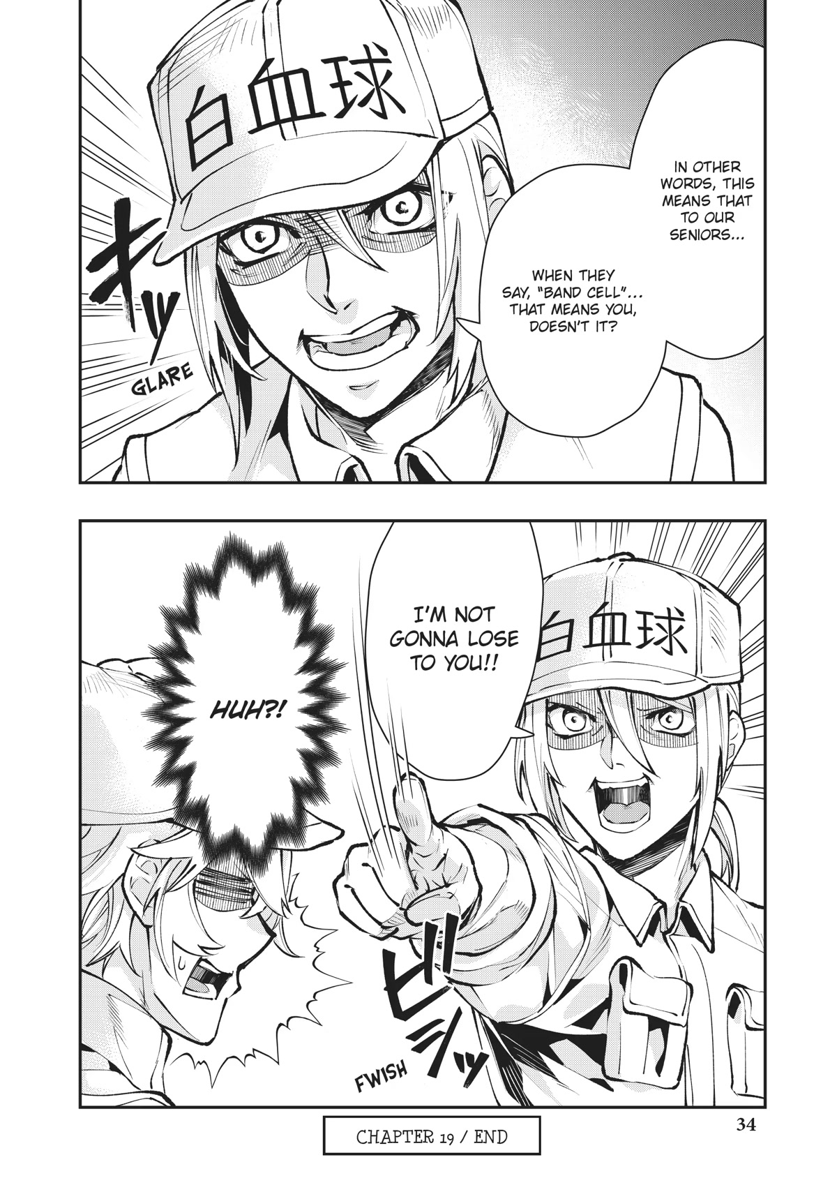 Hataraku Saibou WHITE Chapter 19 page 12 - Chapter 19