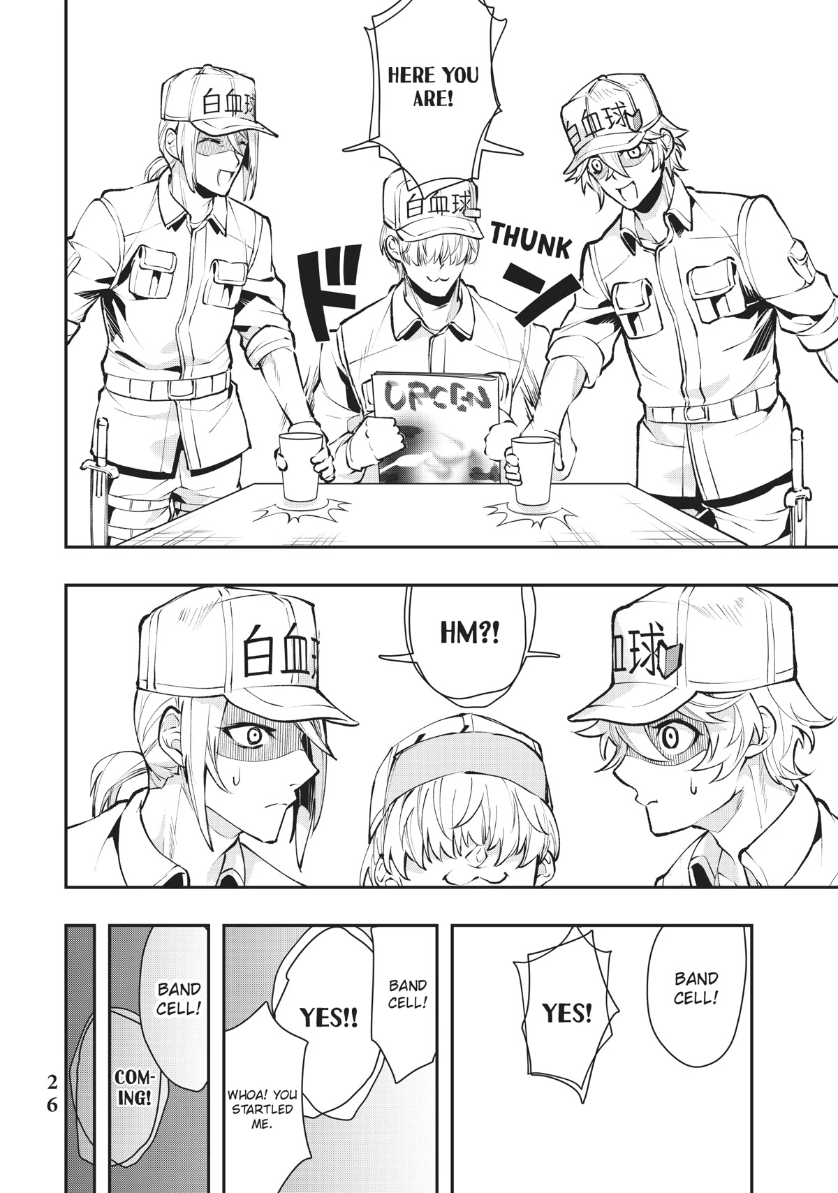 Hataraku Saibou WHITE Chapter 19 page 4 - Chapter 19