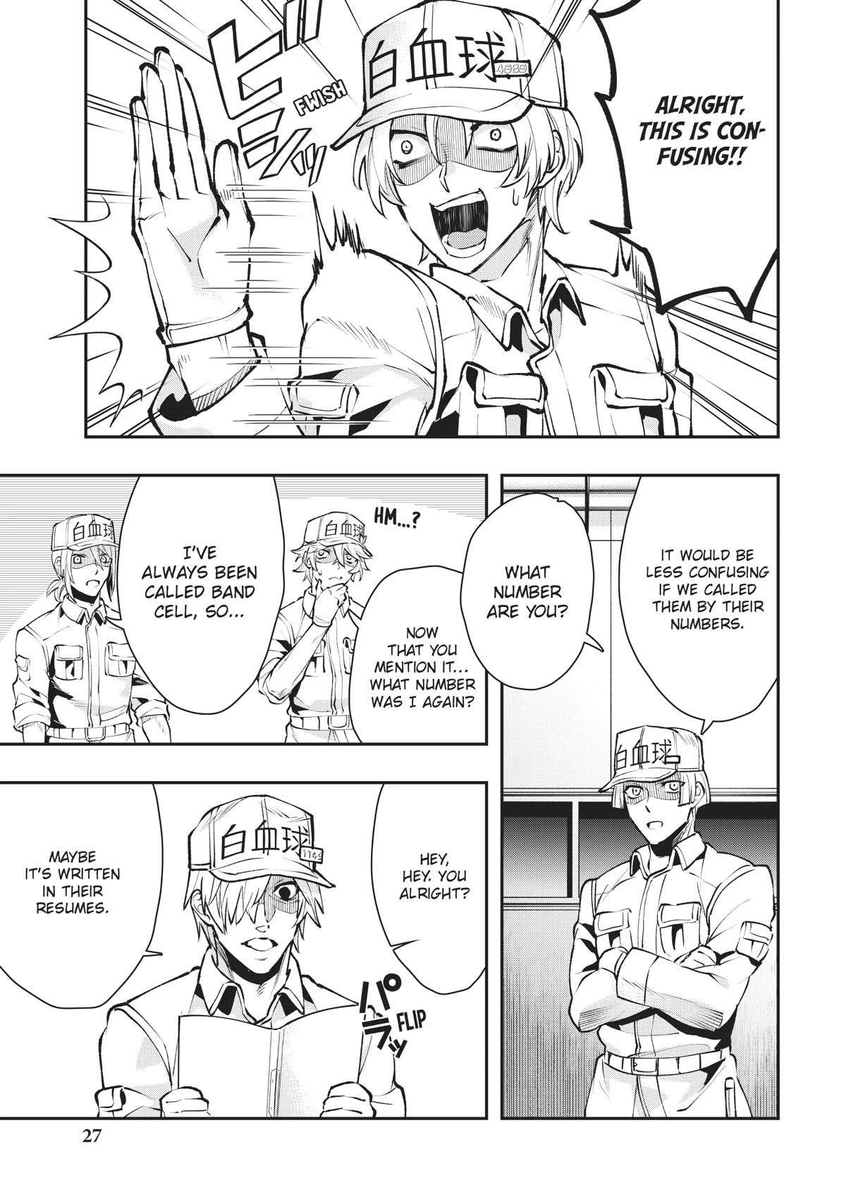 Hataraku Saibou WHITE Chapter 19 page 5 - Chapter 19