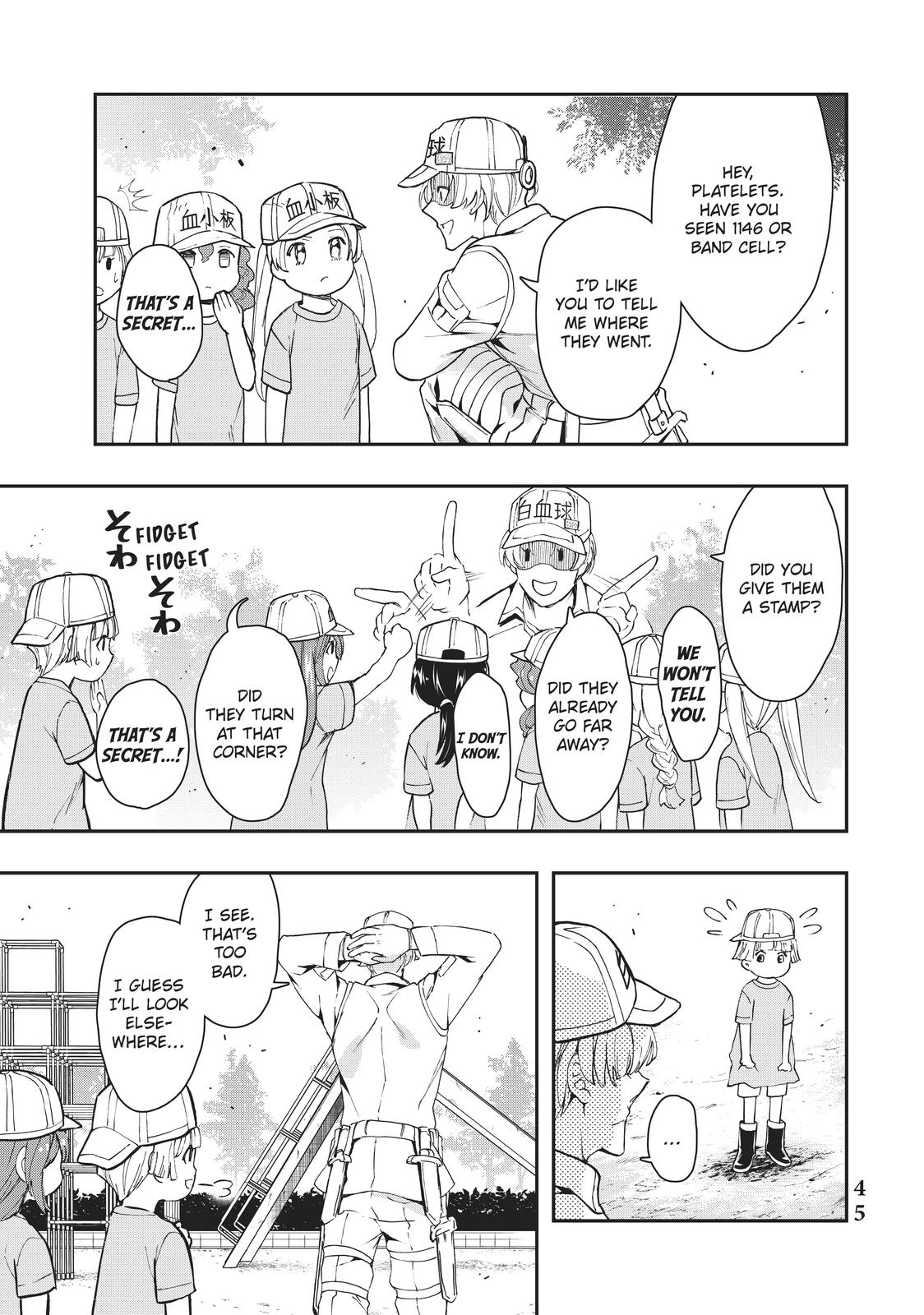 Hataraku Saibou WHITE Chapter 2 page 10 - Chapter 2