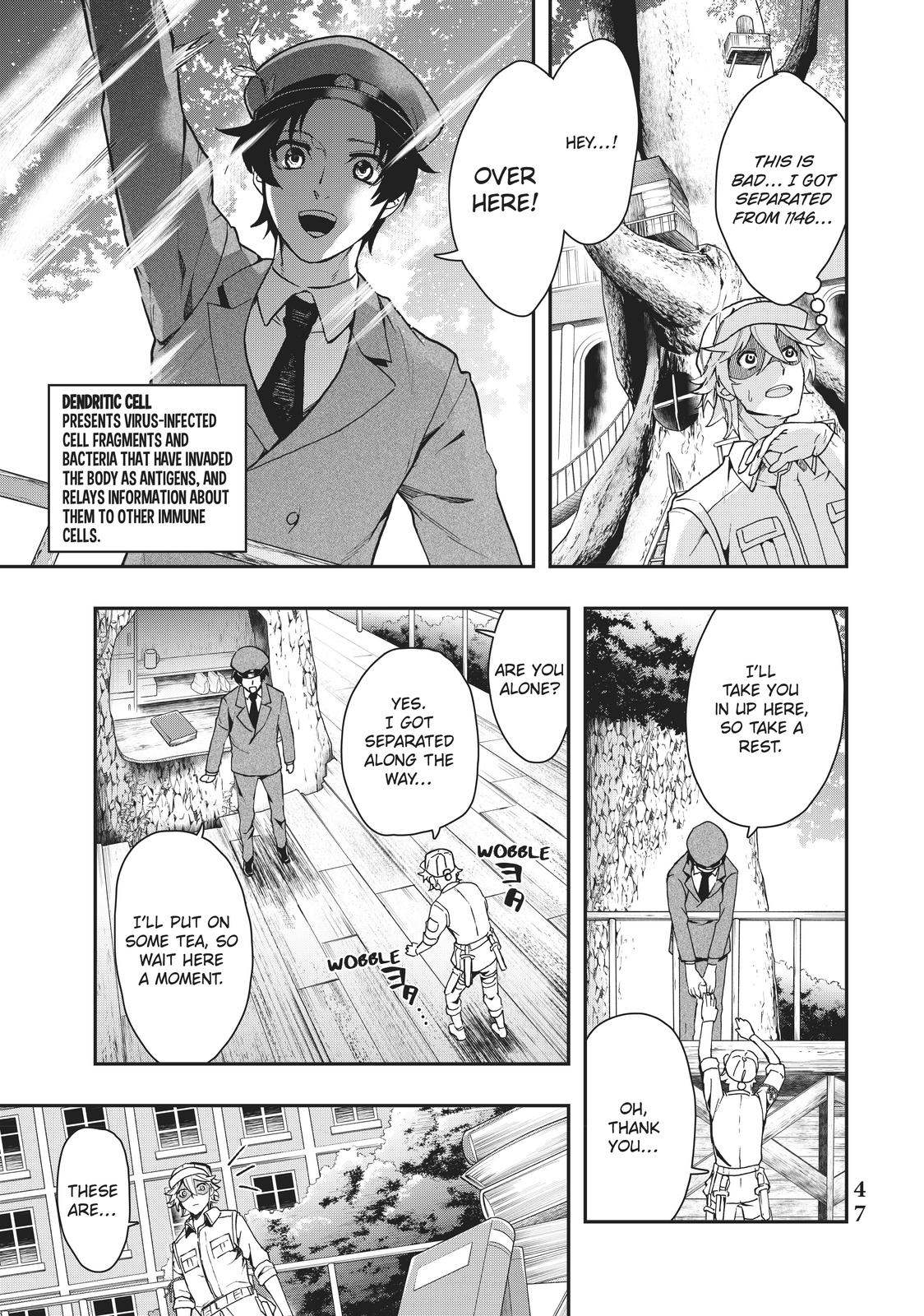 Hataraku Saibou WHITE Chapter 2 page 12 - Chapter 2