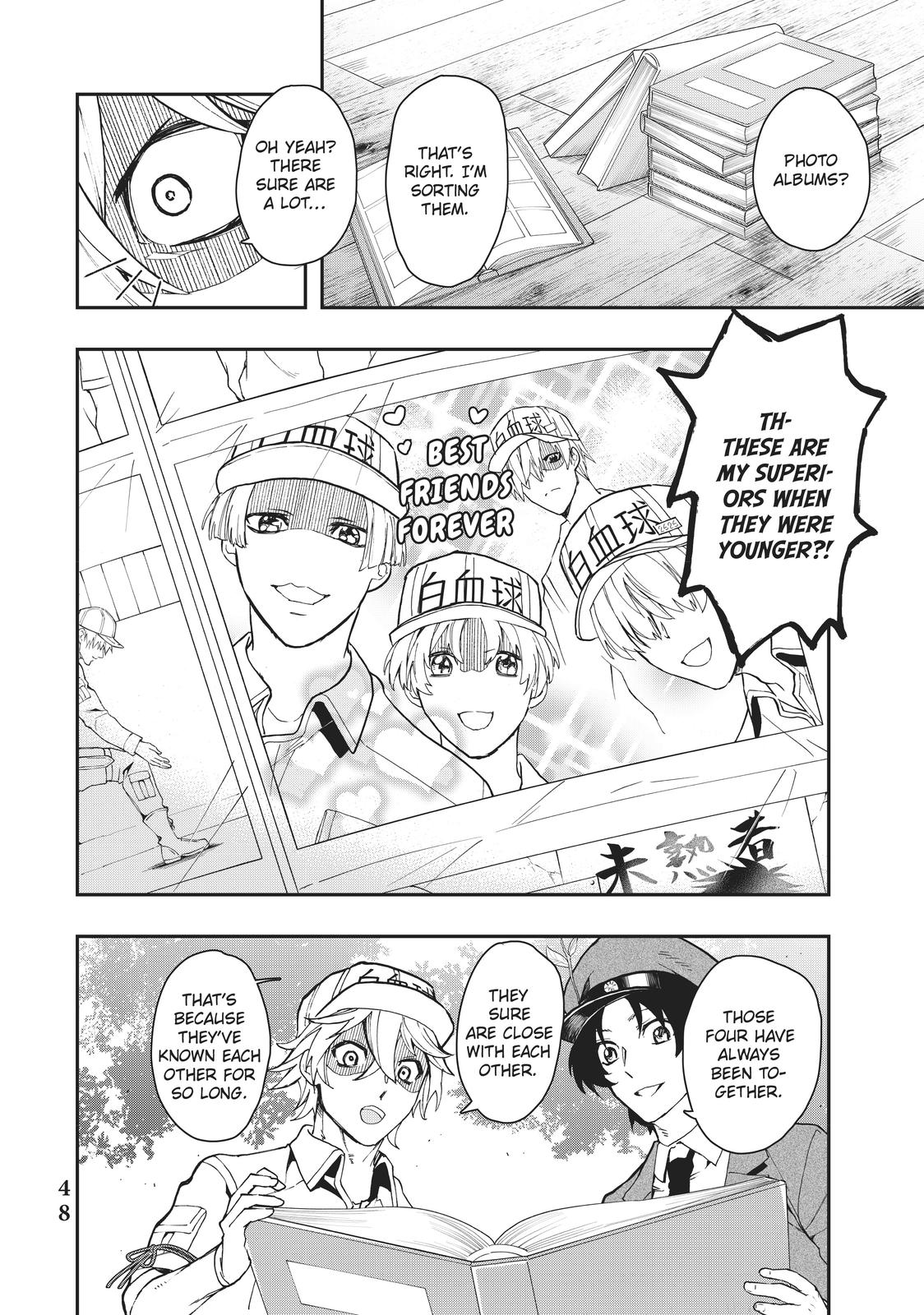 Hataraku Saibou WHITE Chapter 2 page 13 - Chapter 2
