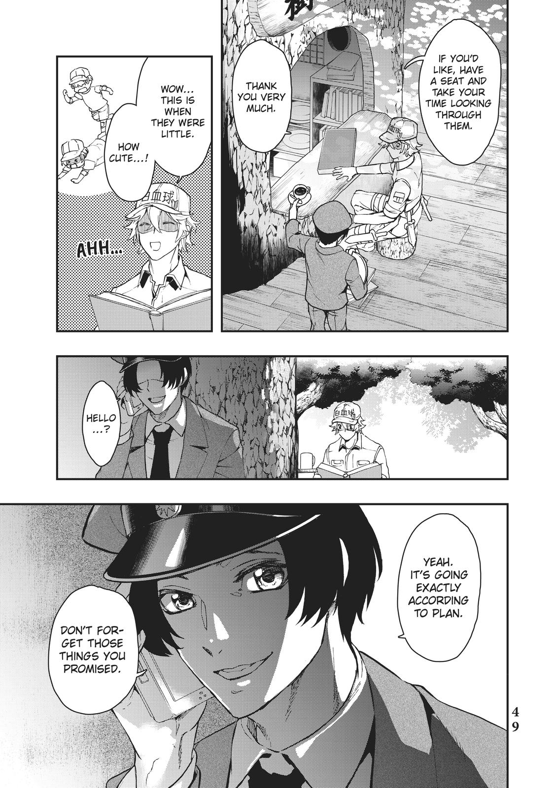 Hataraku Saibou WHITE Chapter 2 page 14 - Chapter 2