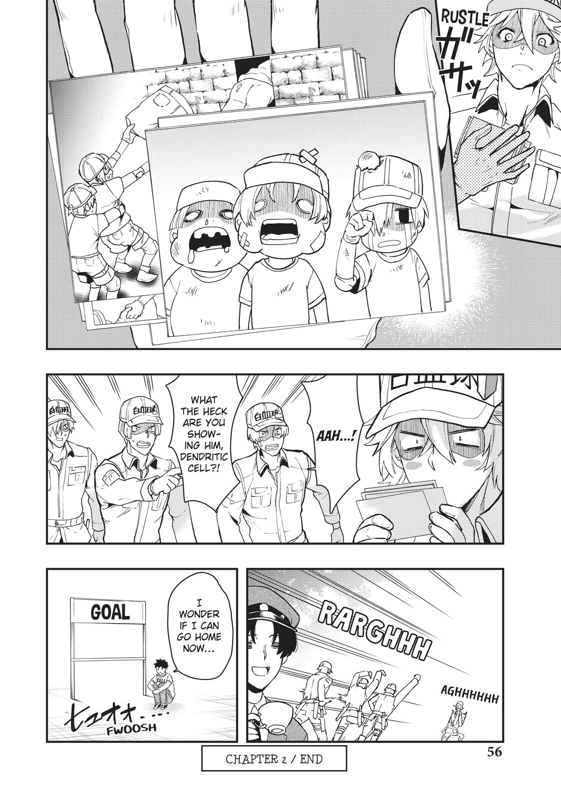 Hataraku Saibou WHITE Chapter 2 page 21 - Chapter 2