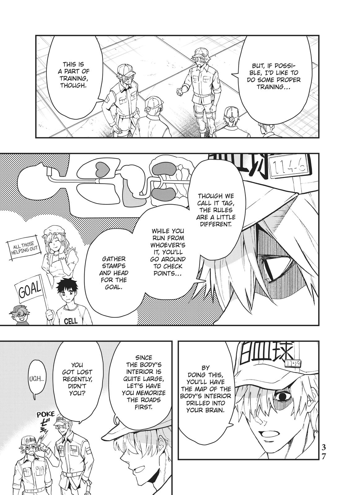 Hataraku Saibou WHITE Chapter 2 page 3 - Chapter 2