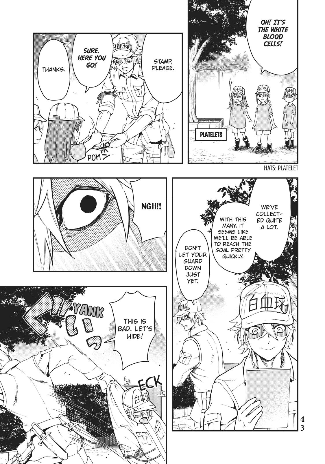 Hataraku Saibou WHITE Chapter 2 page 8 - Chapter 2