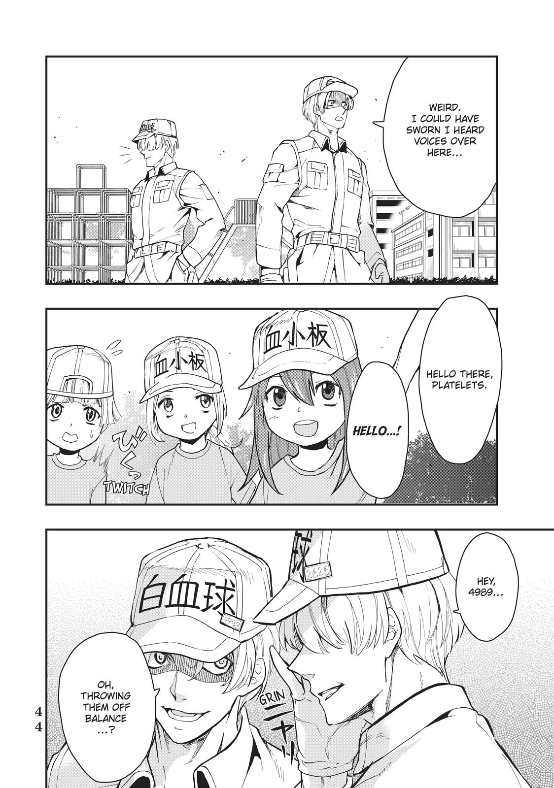 Hataraku Saibou WHITE Chapter 2 page 9 - Chapter 2