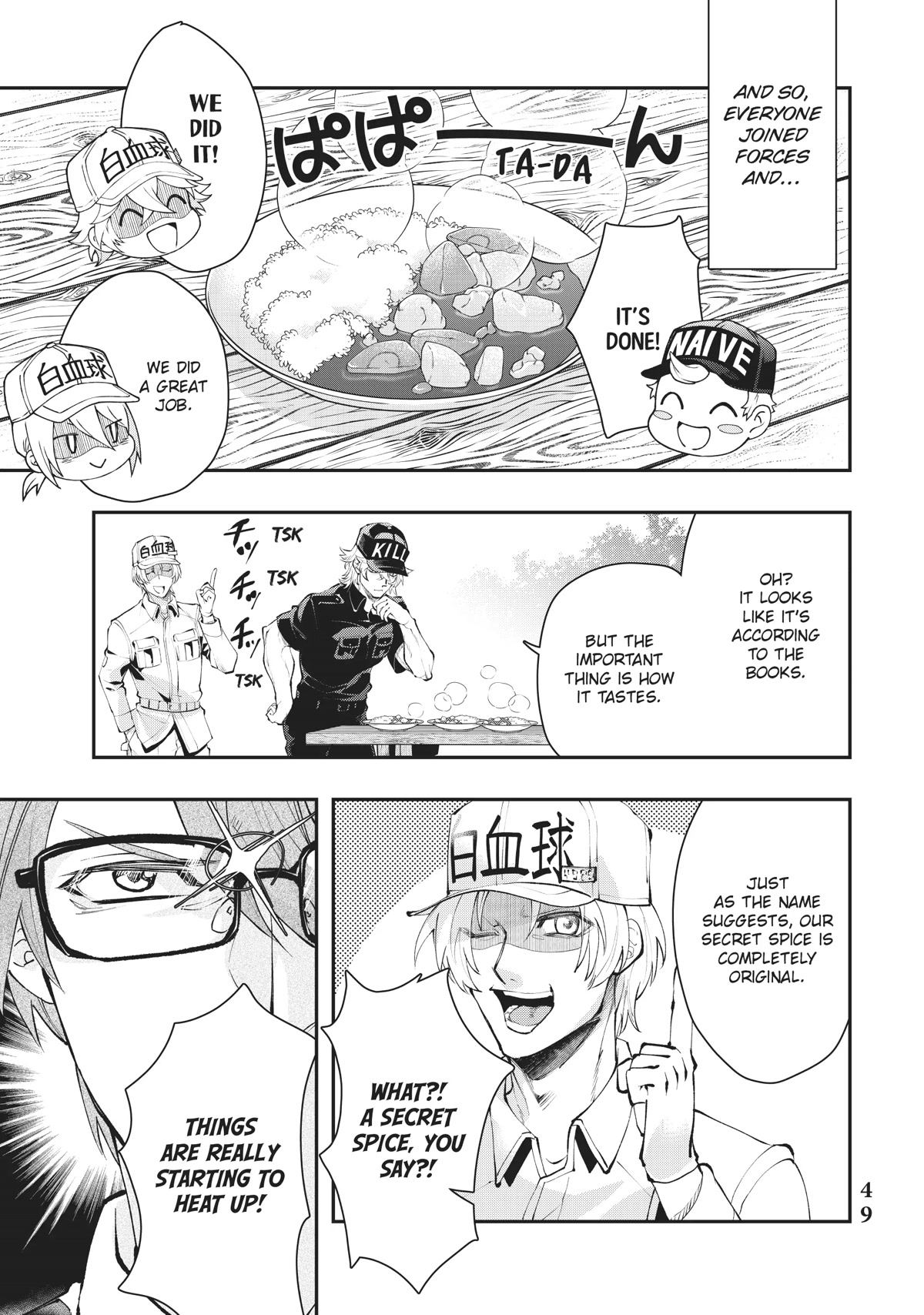 Hataraku Saibou WHITE Chapter 20 page 13 - Chapter 20