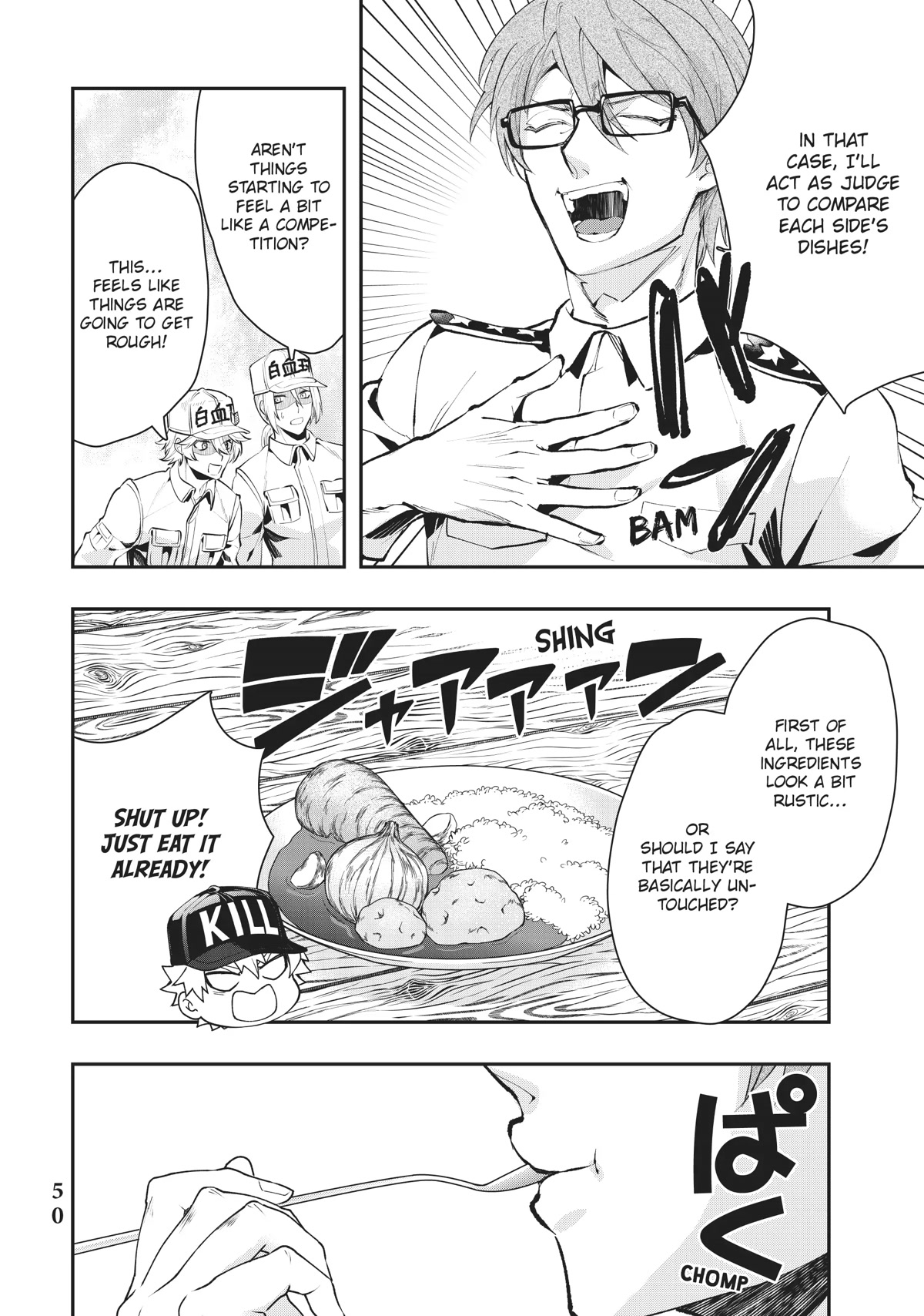 Hataraku Saibou WHITE Chapter 20 page 14 - Chapter 20
