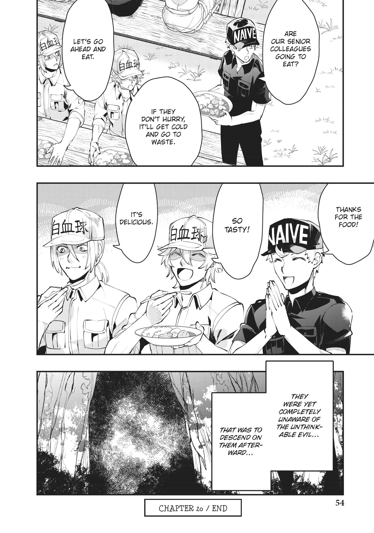 Hataraku Saibou WHITE Chapter 20 page 18 - Chapter 20