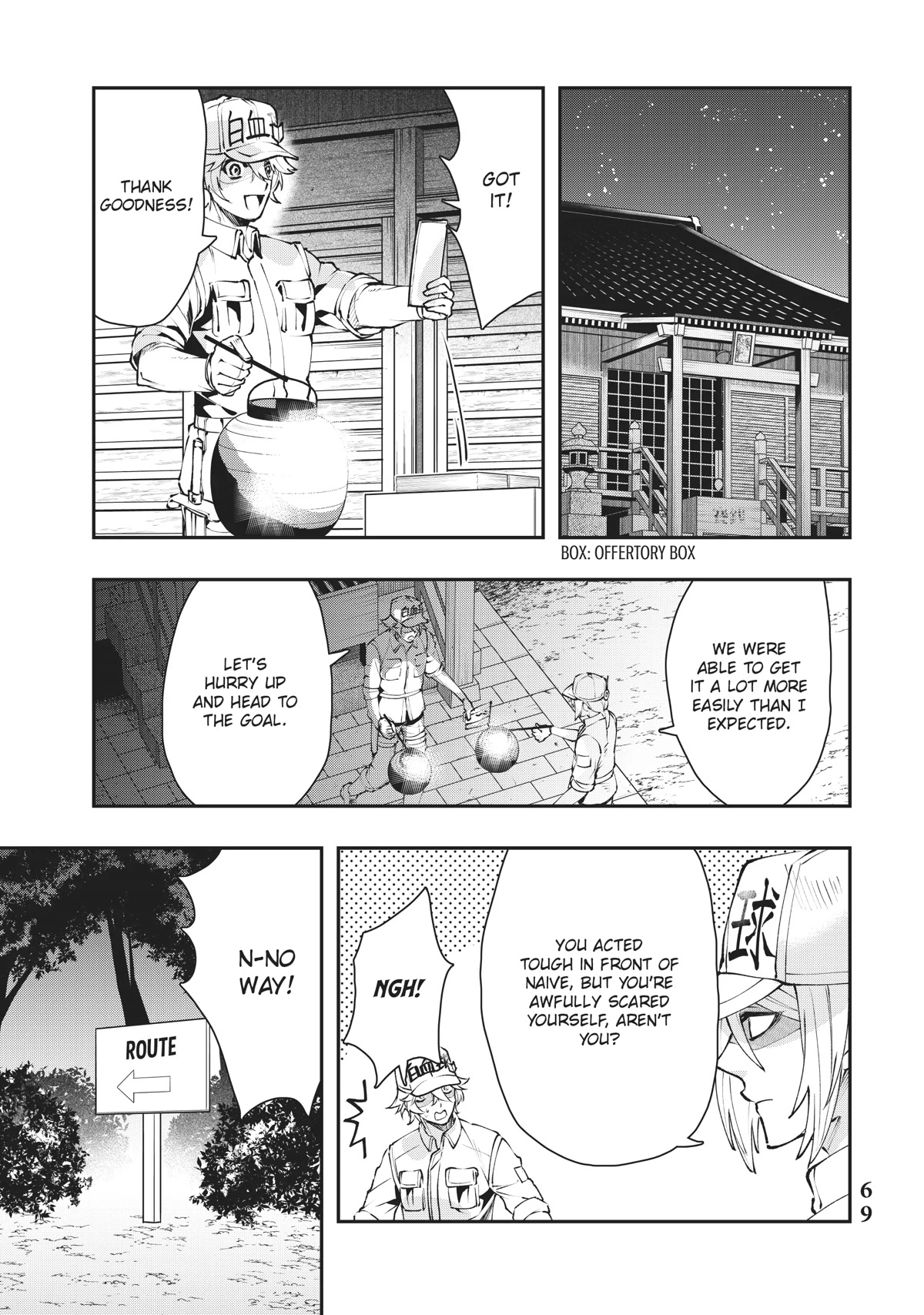 Hataraku Saibou WHITE Chapter 21 page 13 - Chapter 21