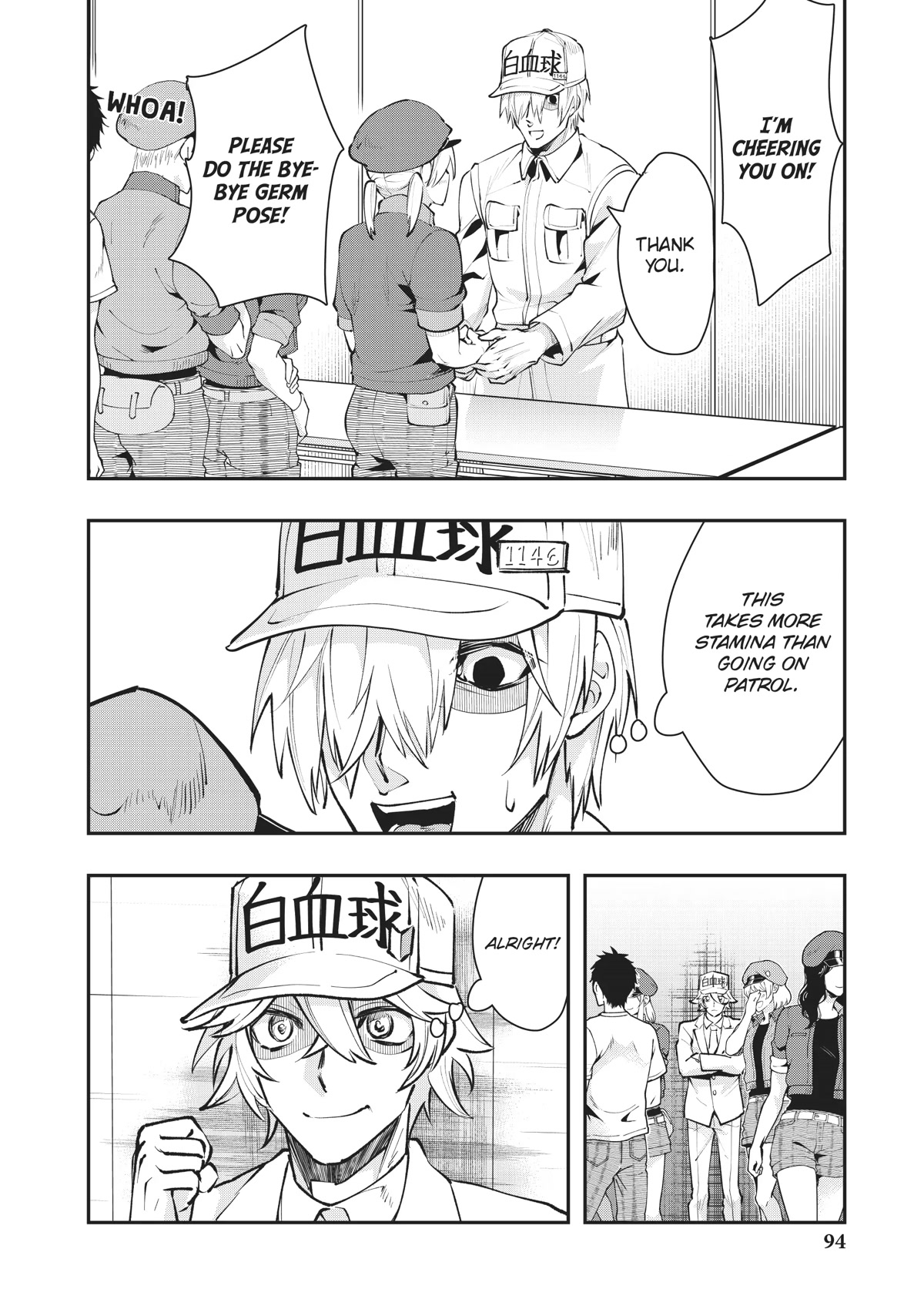 Hataraku Saibou WHITE Chapter 22 page 12 - Chapter 22