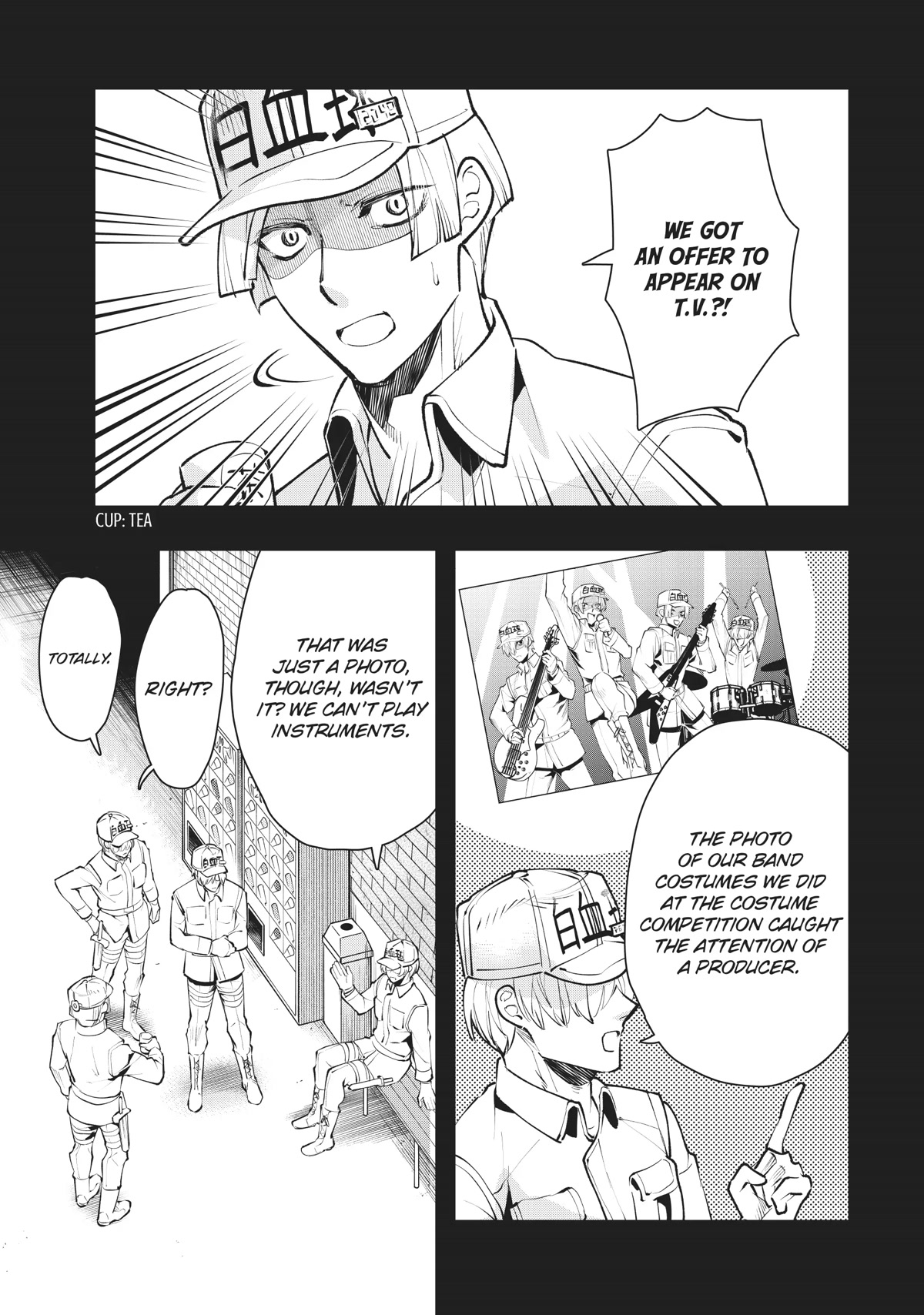 Hataraku Saibou WHITE Chapter 22 page 5 - Chapter 22