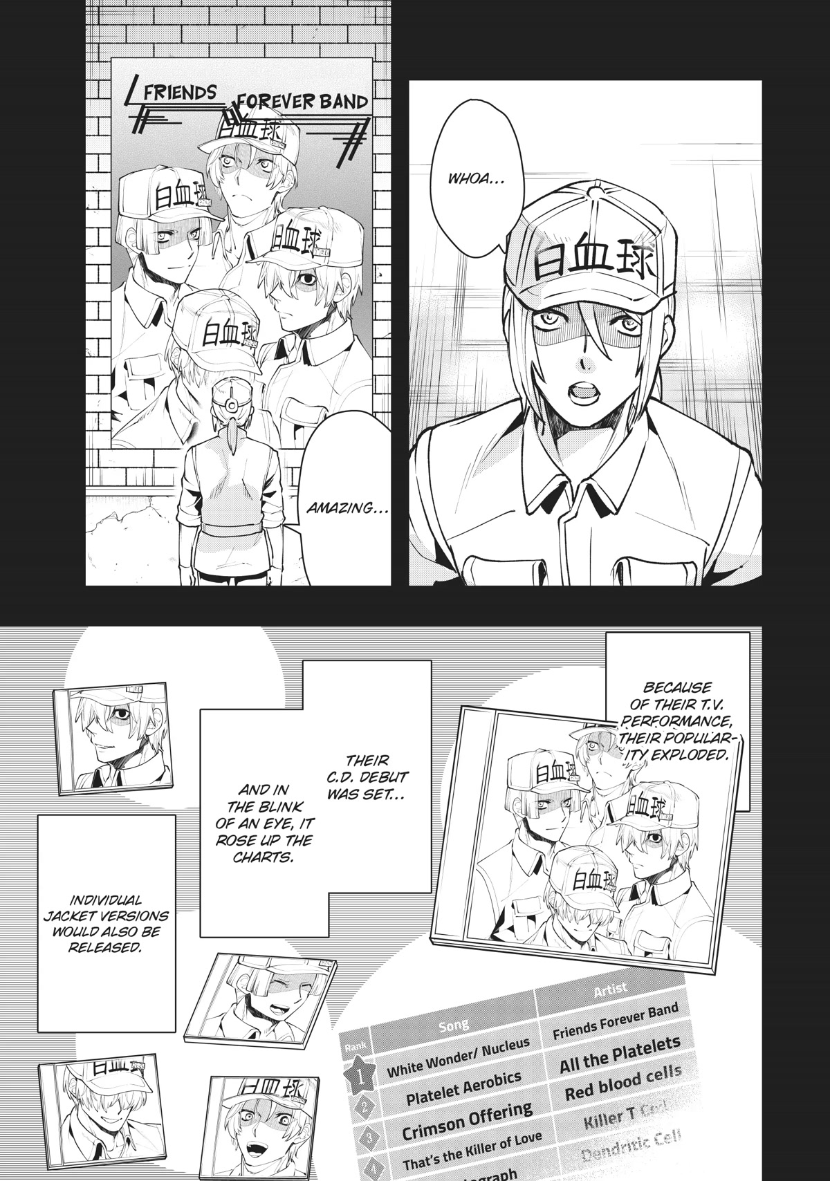 Hataraku Saibou WHITE Chapter 22 page 7 - Chapter 22