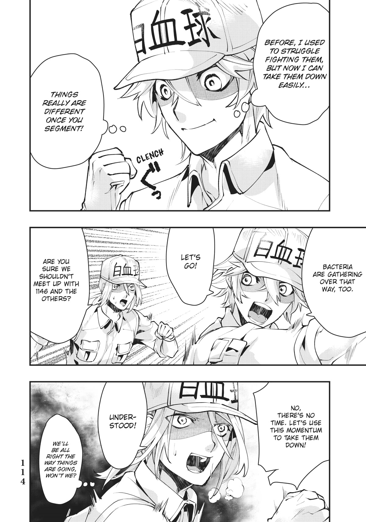 Hataraku Saibou WHITE Chapter 23 page 12 - Chapter 23