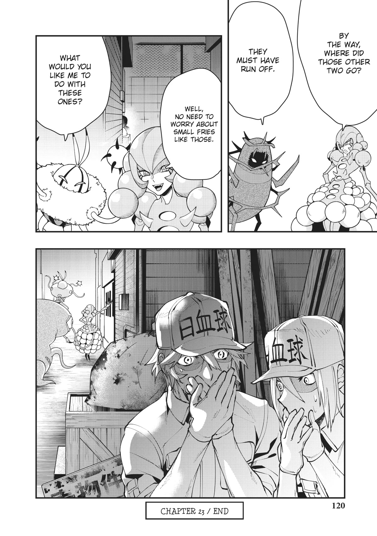Hataraku Saibou WHITE Chapter 23 page 18 - Chapter 23