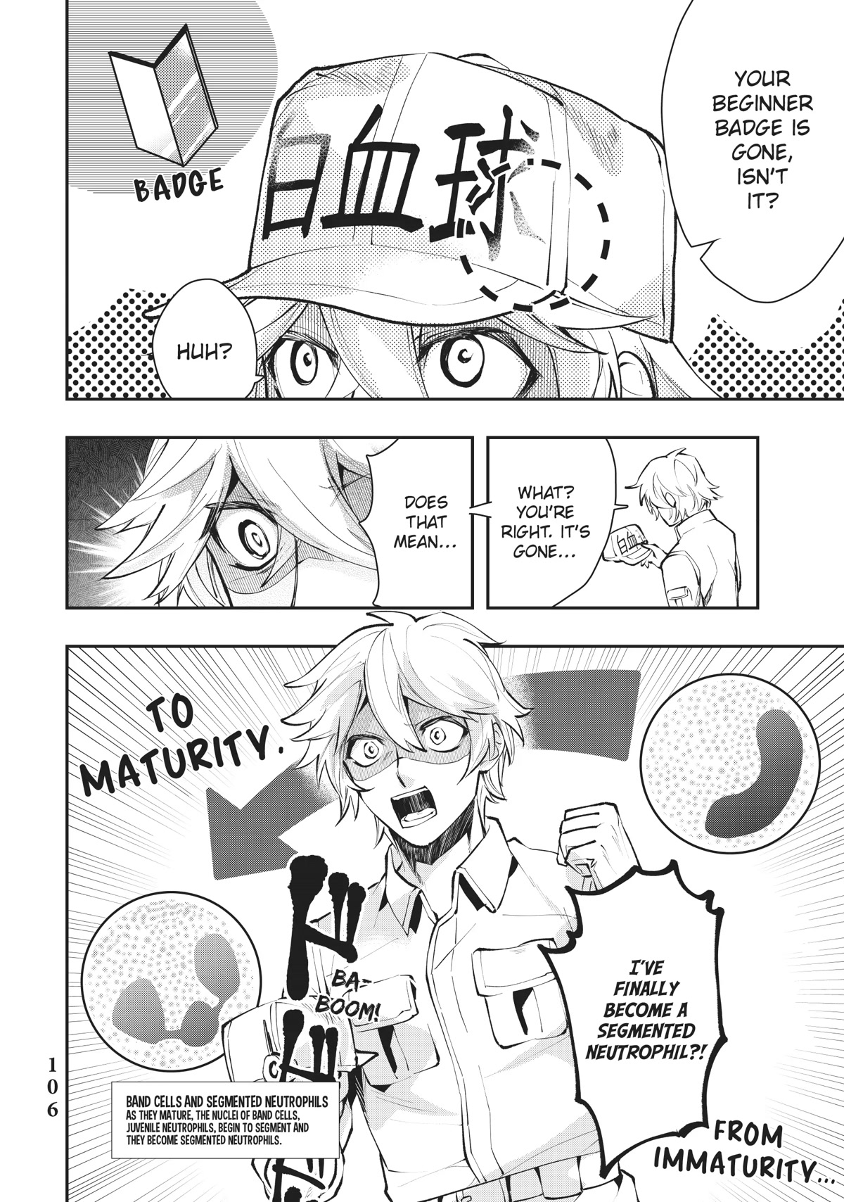 Hataraku Saibou WHITE Chapter 23 page 4 - Chapter 23