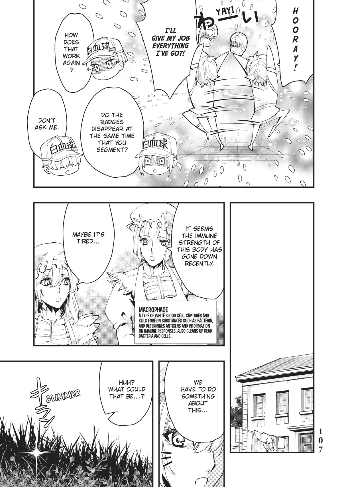 Hataraku Saibou WHITE Chapter 23 page 5 - Chapter 23