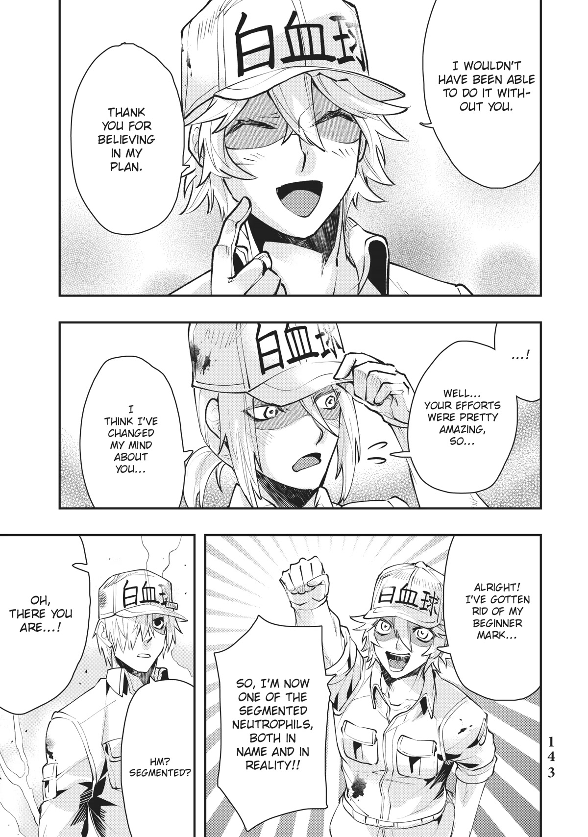 Hataraku Saibou WHITE Chapter 24 page 19 - Chapter 24 [END]