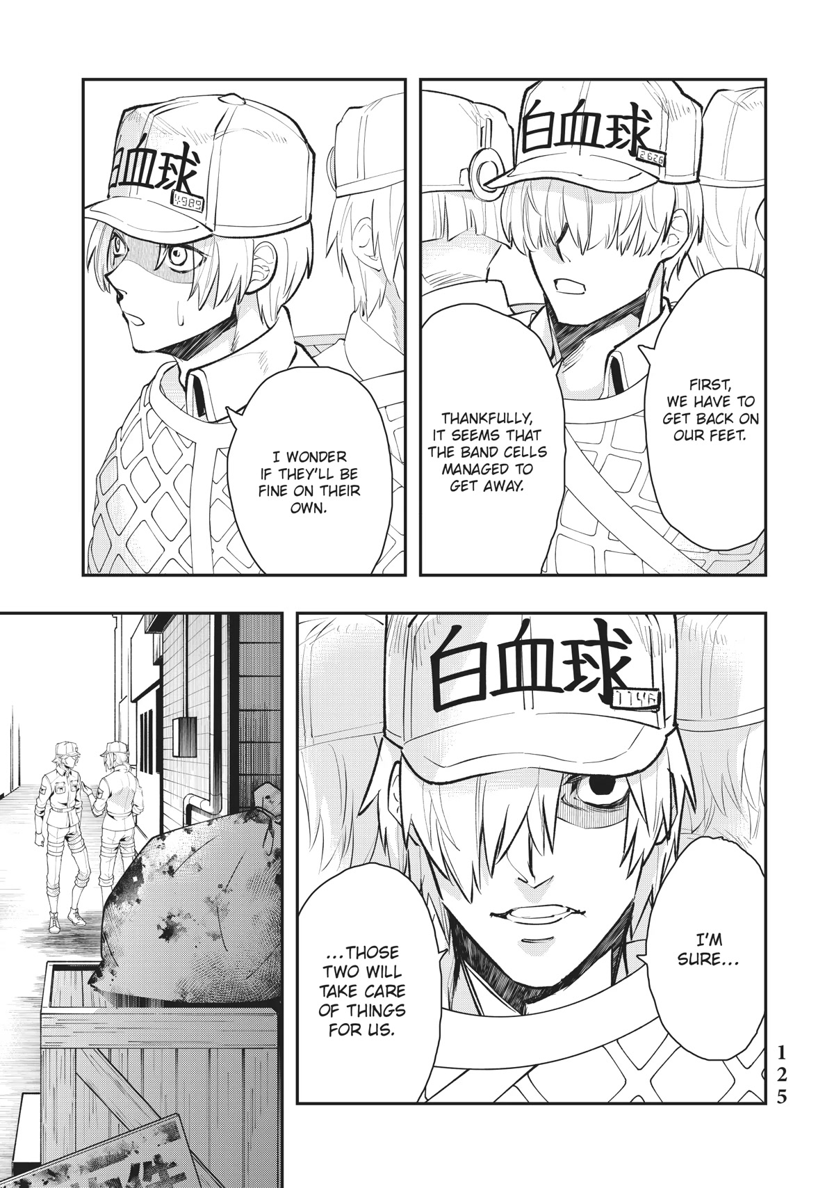 Hataraku Saibou WHITE Chapter 24 page 3 - Chapter 24 [END]
