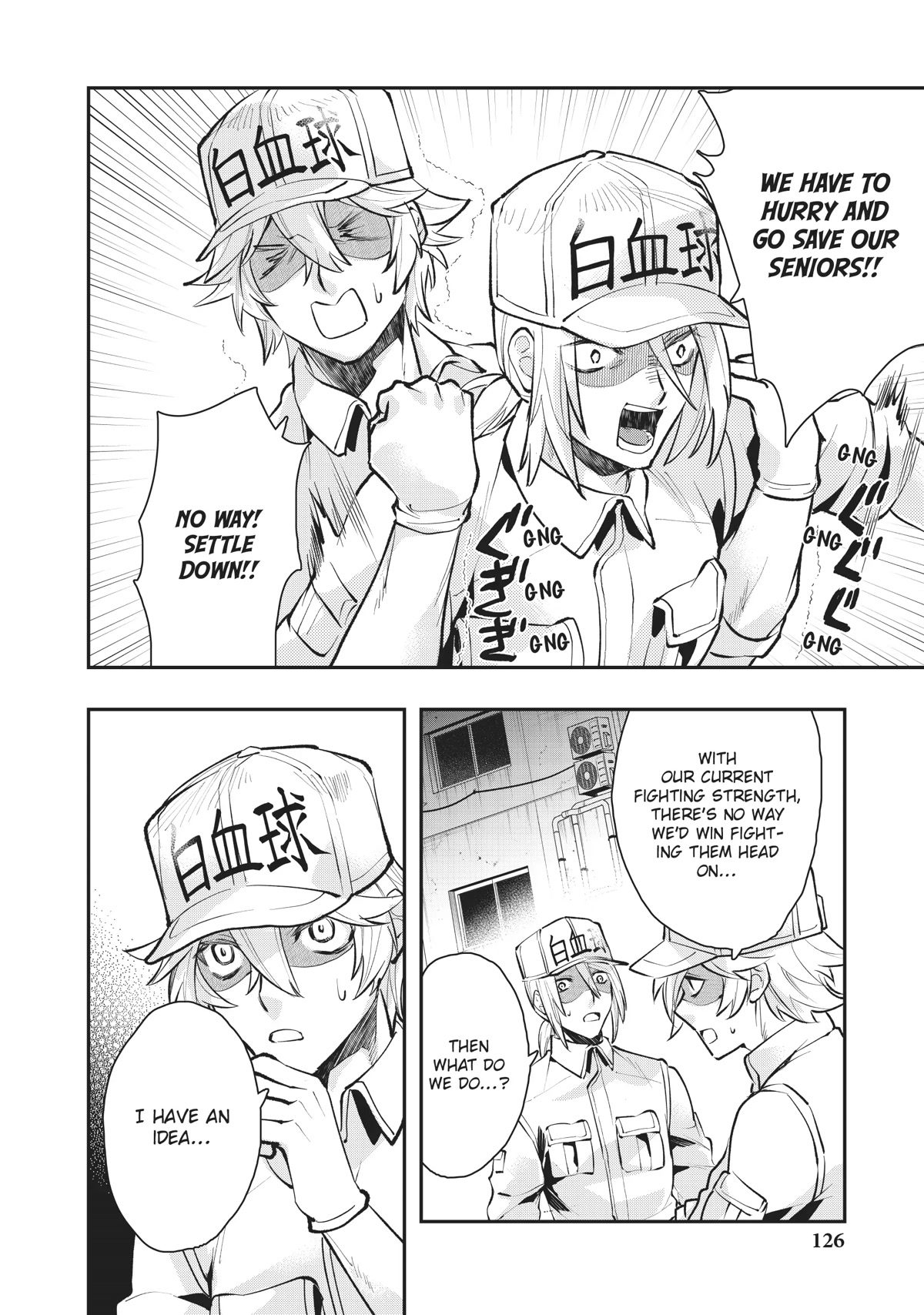 Hataraku Saibou WHITE Chapter 24 page 4 - Chapter 24 [END]