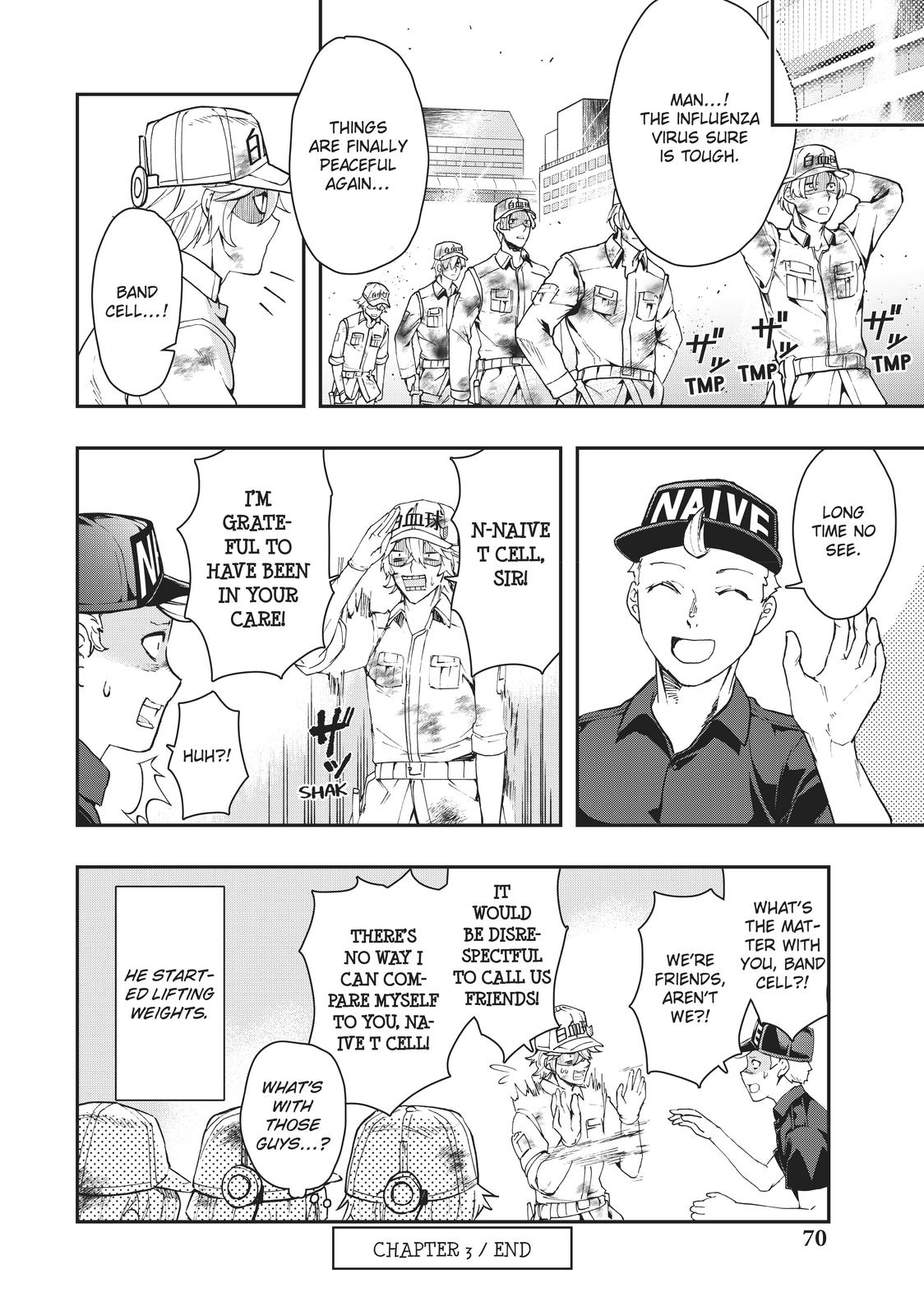Hataraku Saibou WHITE Chapter 3 page 12 - Chapter 3