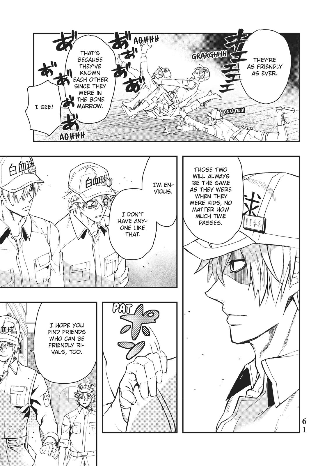 Hataraku Saibou WHITE Chapter 3 page 3 - Chapter 3