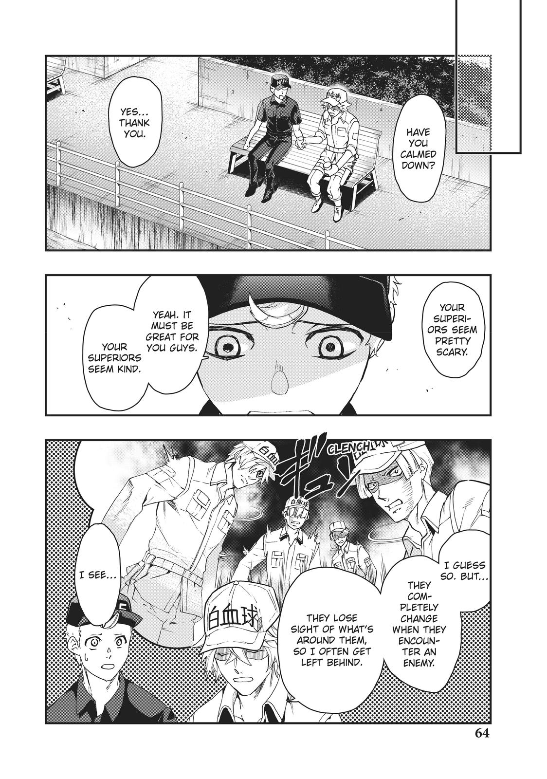 Hataraku Saibou WHITE Chapter 3 page 6 - Chapter 3