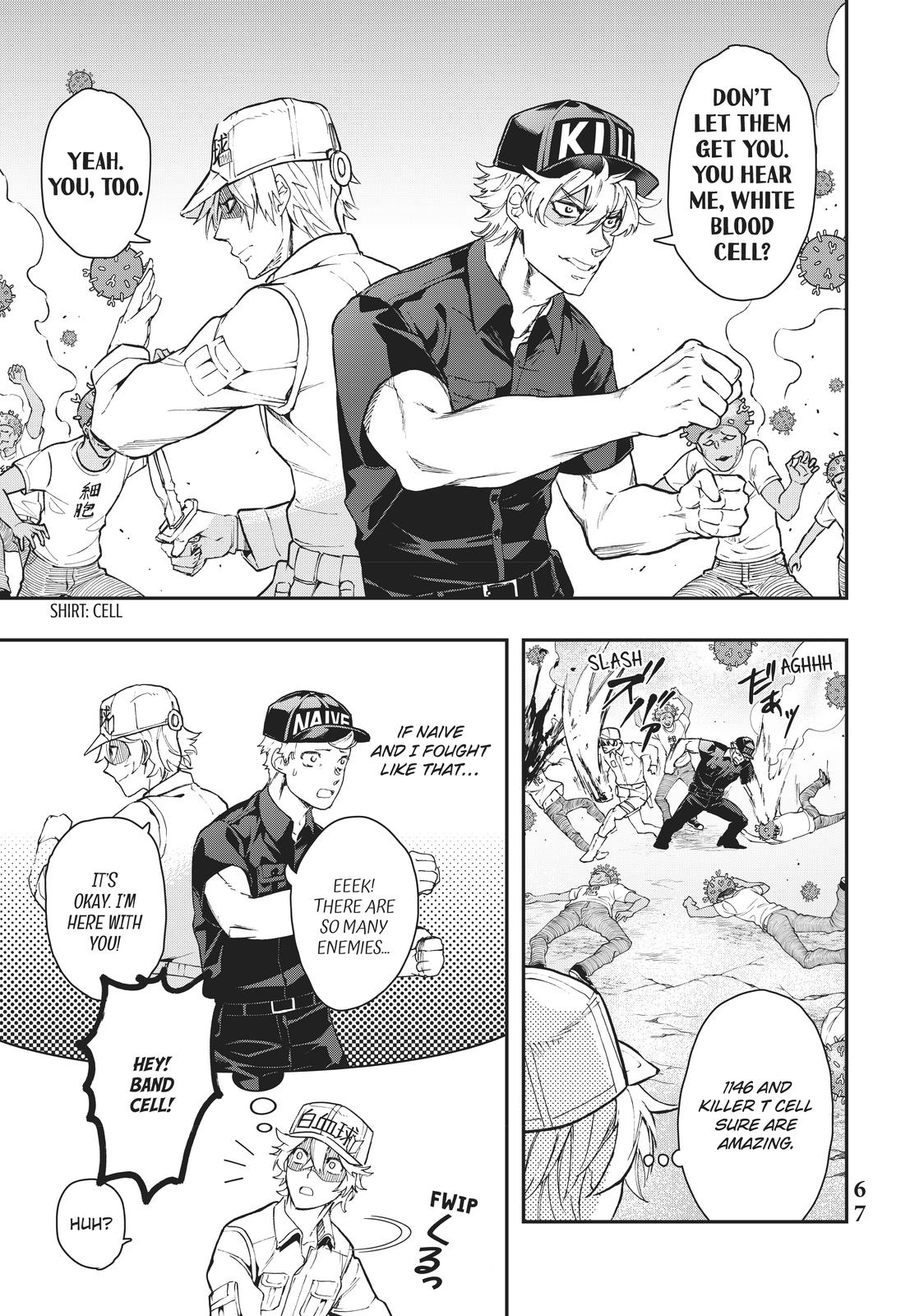 Hataraku Saibou WHITE Chapter 3 page 9 - Chapter 3