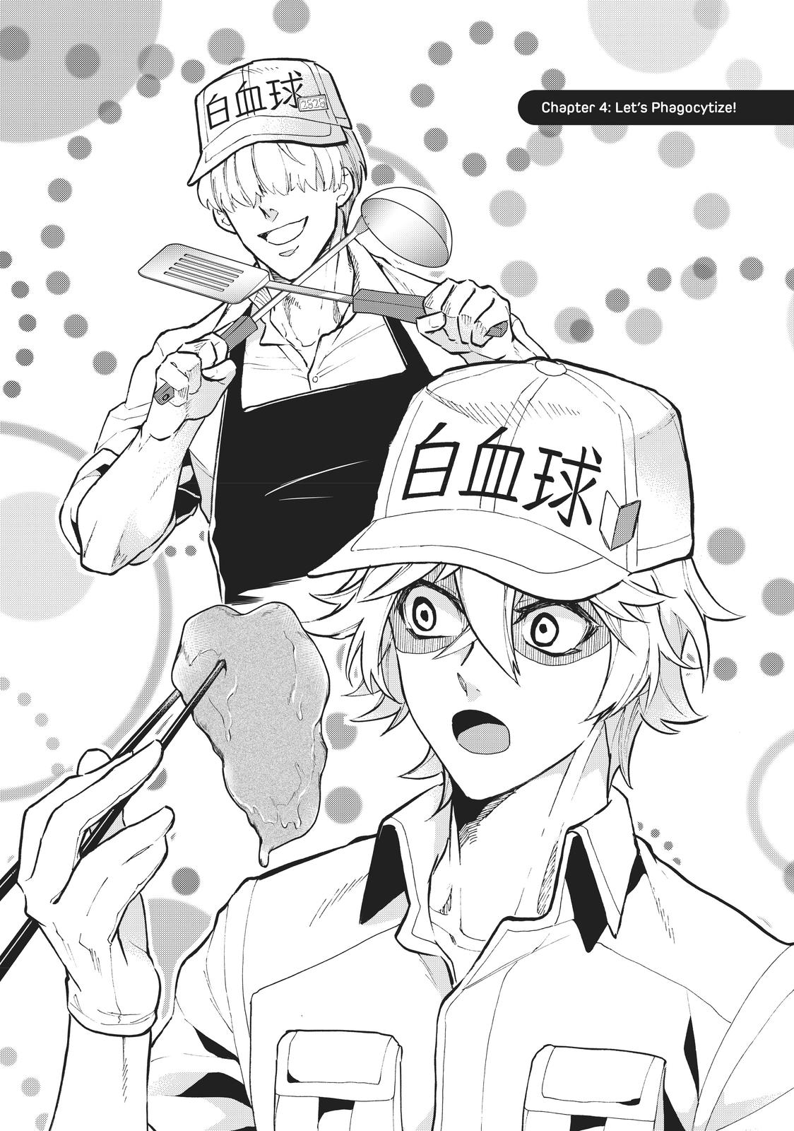 Hataraku Saibou WHITE Chapter 4 page 1 - Chapter 4