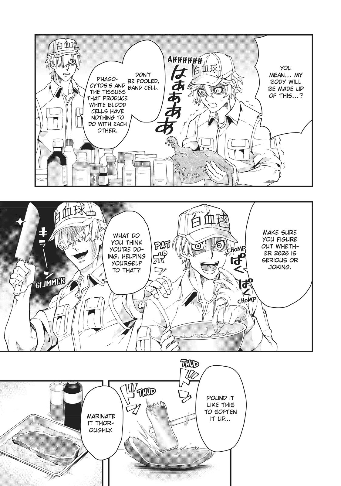 Hataraku Saibou WHITE Chapter 4 page 11 - Chapter 4