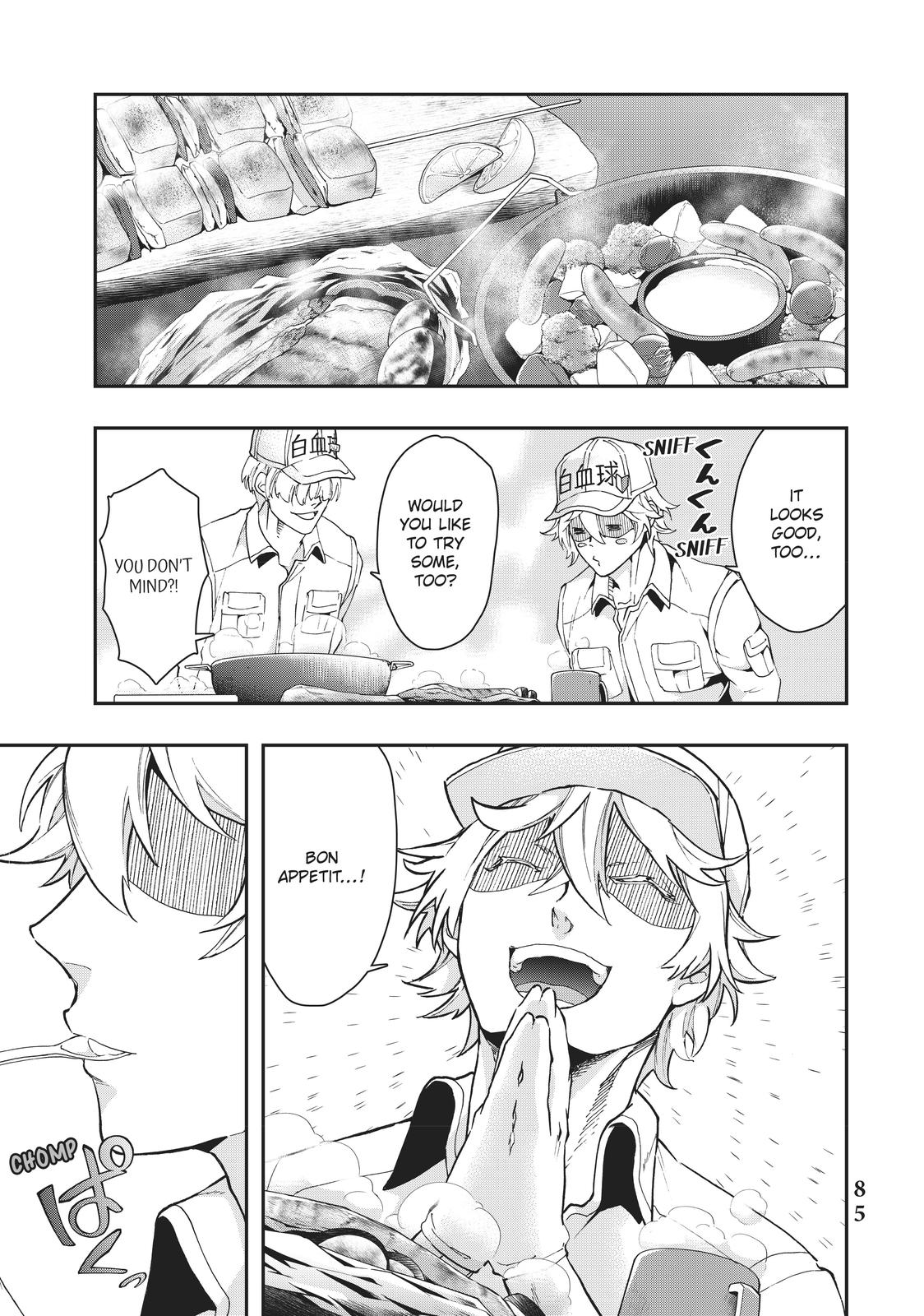 Hataraku Saibou WHITE Chapter 4 page 13 - Chapter 4