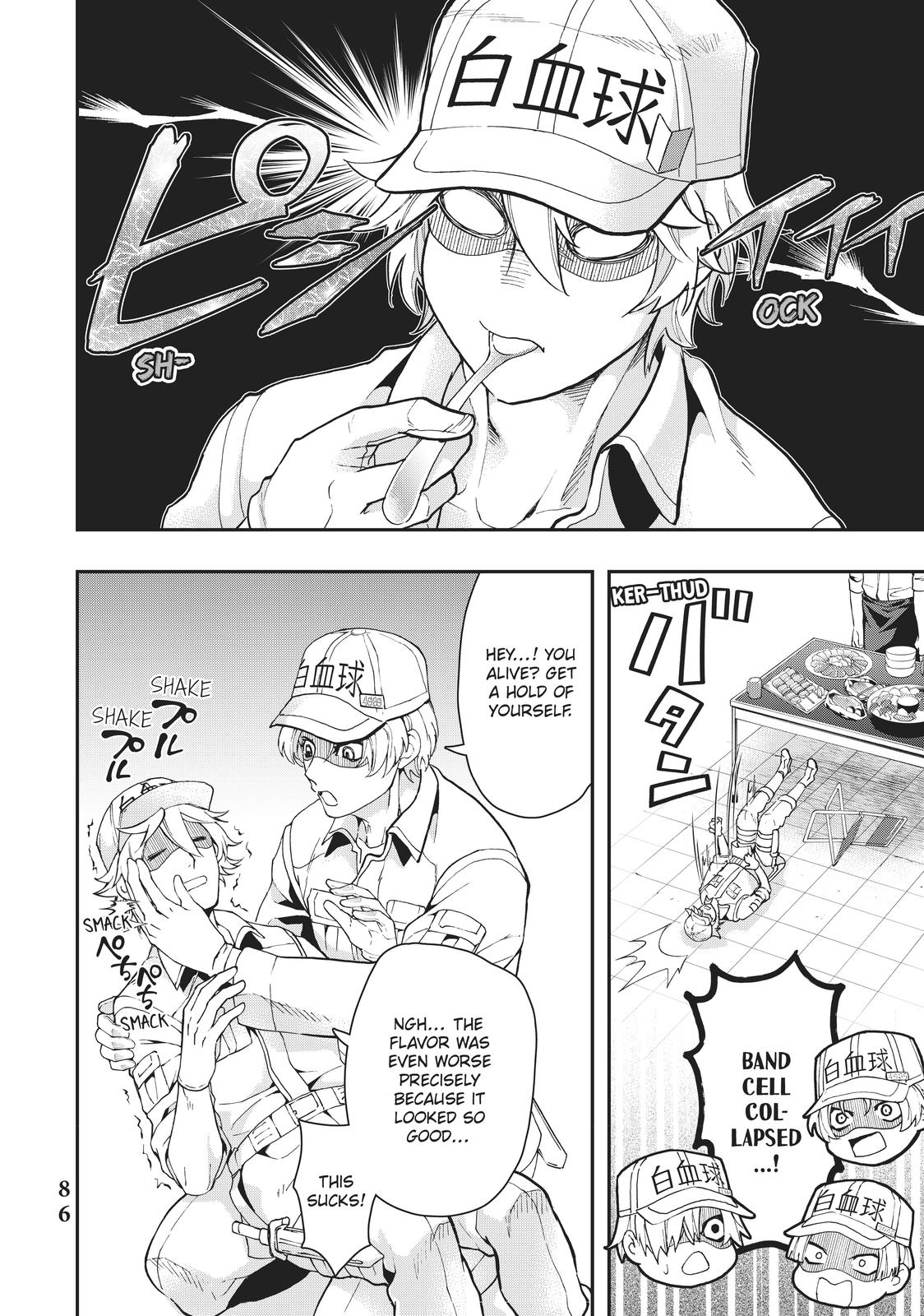 Hataraku Saibou WHITE Chapter 4 page 14 - Chapter 4