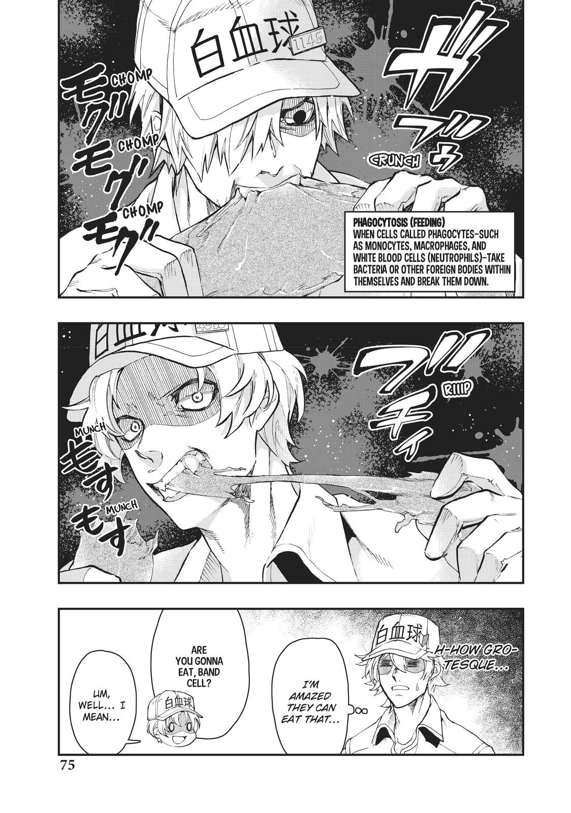 Hataraku Saibou WHITE Chapter 4 page 3 - Chapter 4