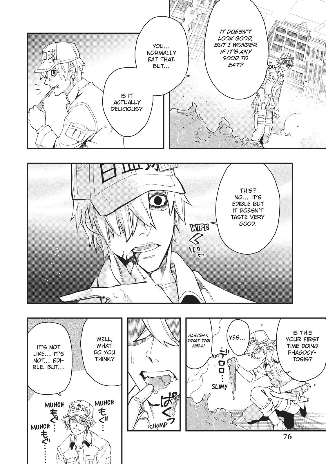 Hataraku Saibou WHITE Chapter 4 page 4 - Chapter 4