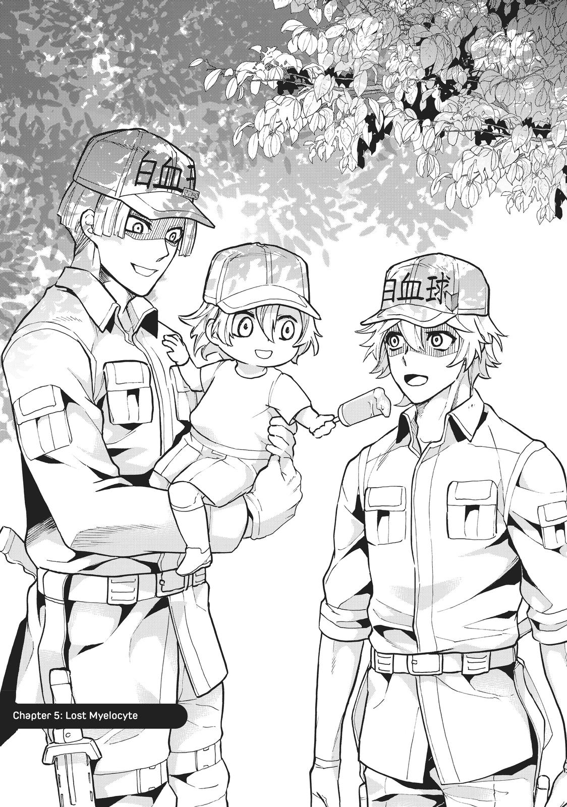 Hataraku Saibou WHITE Chapter 5 page 1 - Chapter 5