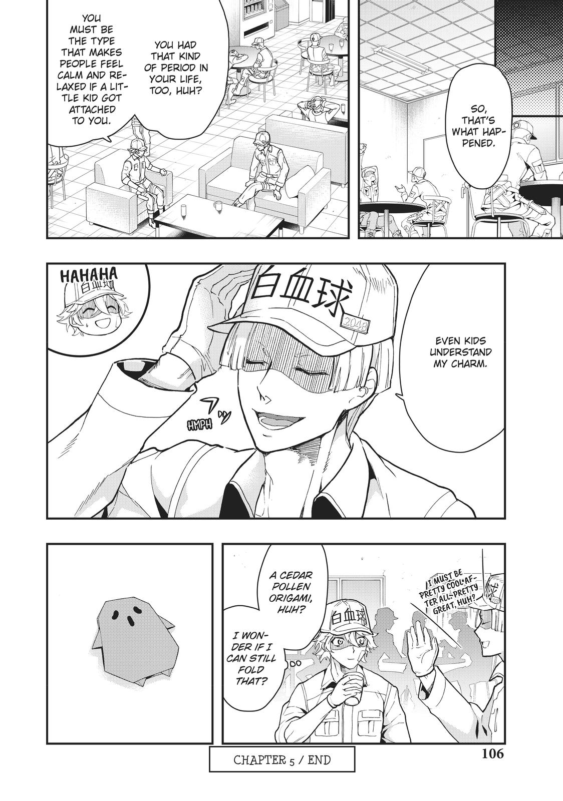 Hataraku Saibou WHITE Chapter 5 page 16 - Chapter 5