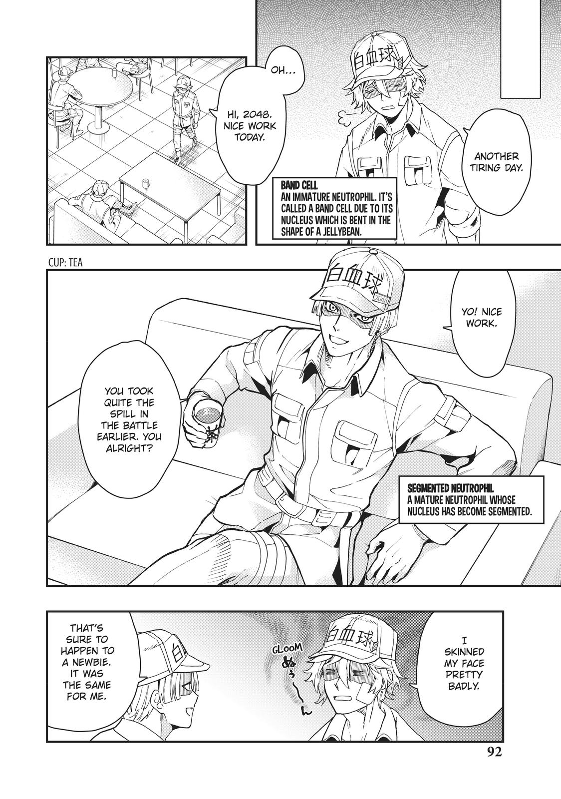 Hataraku Saibou WHITE Chapter 5 page 2 - Chapter 5