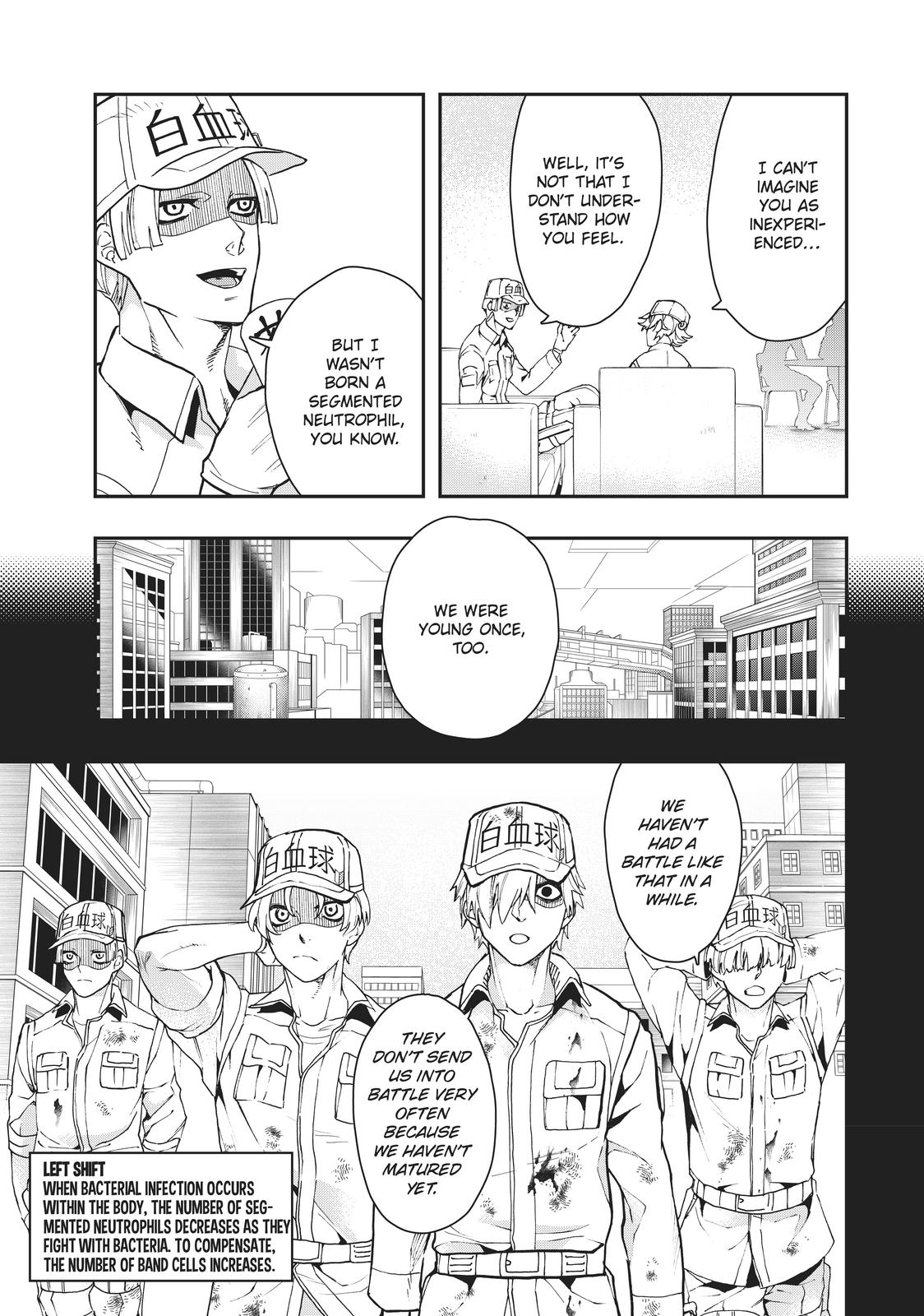 Hataraku Saibou WHITE Chapter 5 page 3 - Chapter 5