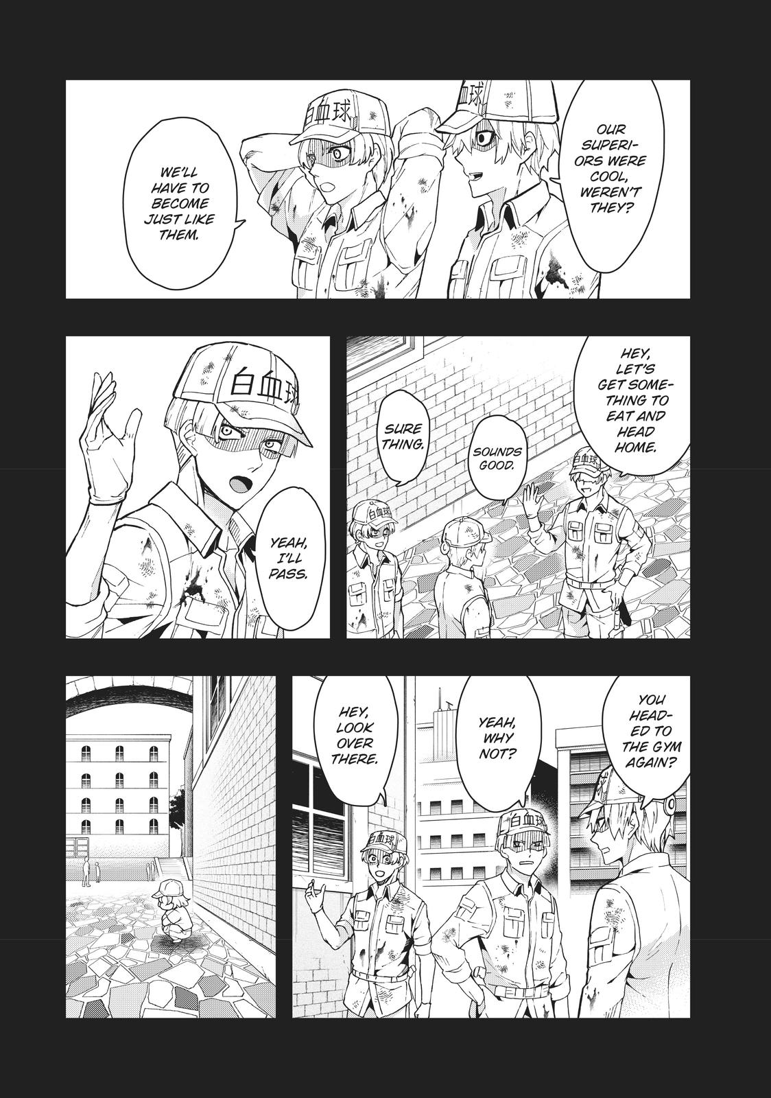 Hataraku Saibou WHITE Chapter 5 page 4 - Chapter 5
