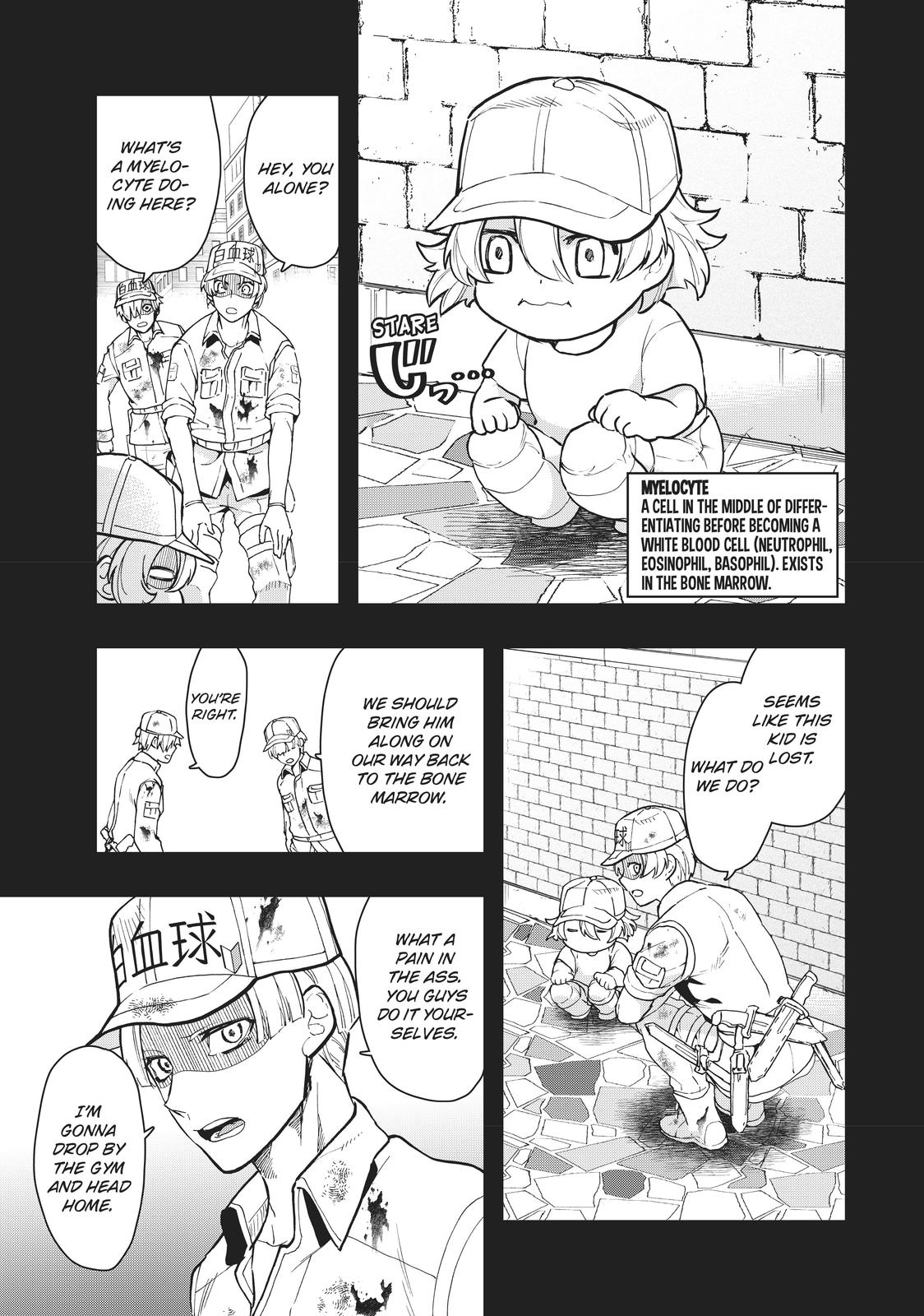 Hataraku Saibou WHITE Chapter 5 page 5 - Chapter 5