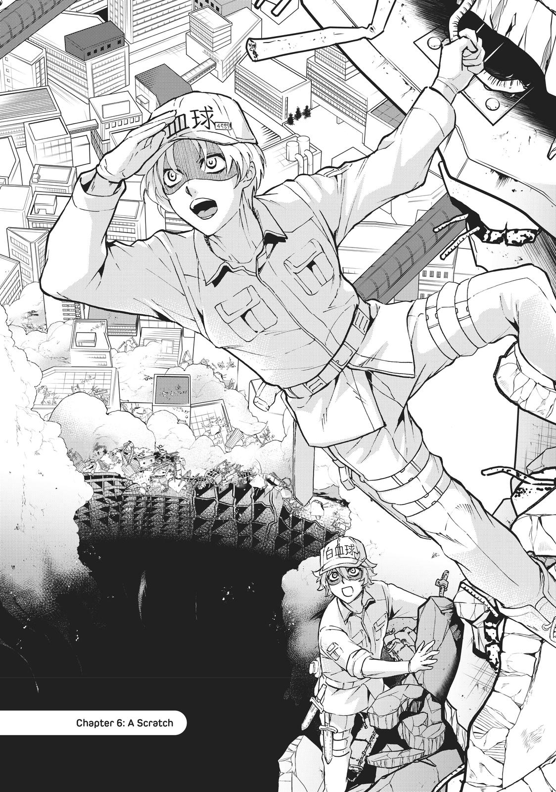 Hataraku Saibou WHITE Chapter 6 page 1 - Chapter 6